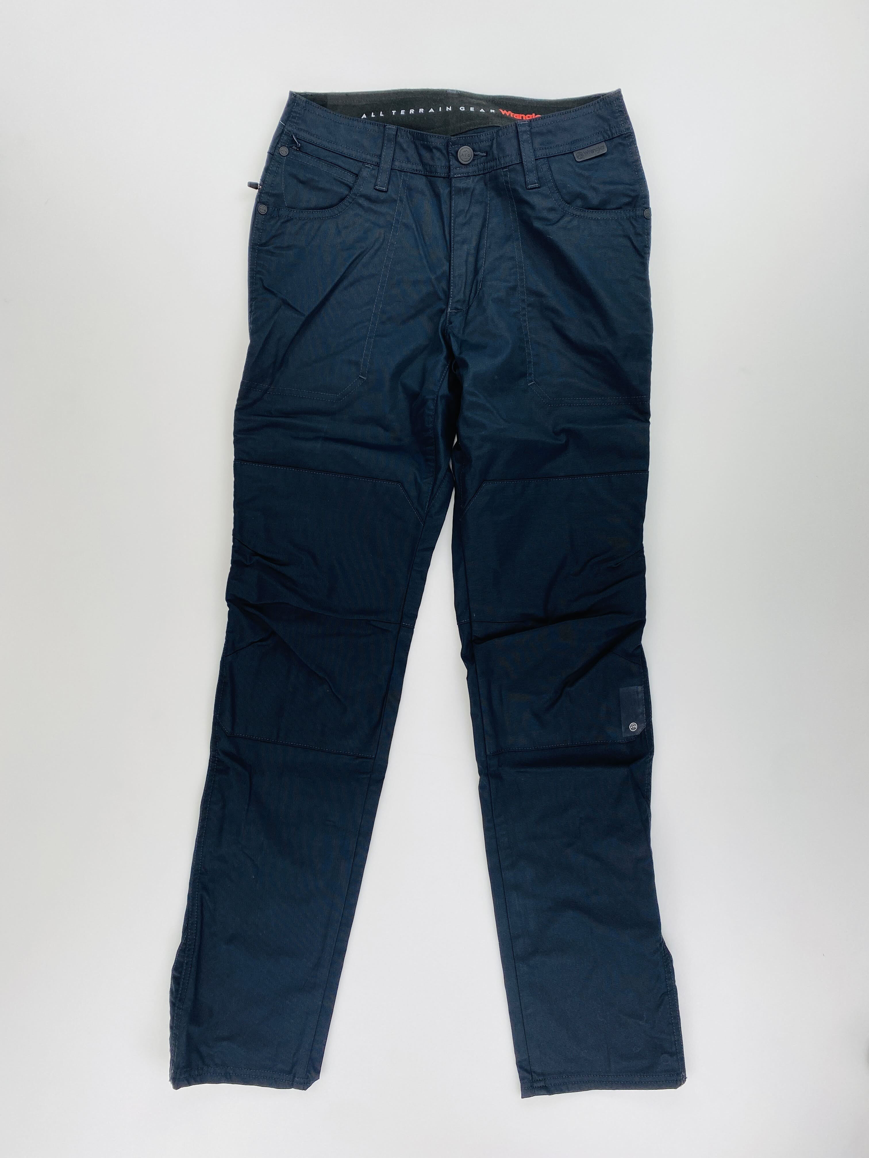 Wrangler Reinforced Softshell Pant - Second Hand Dámské turistické kalhoty - Černá - US 28 | Hardloop