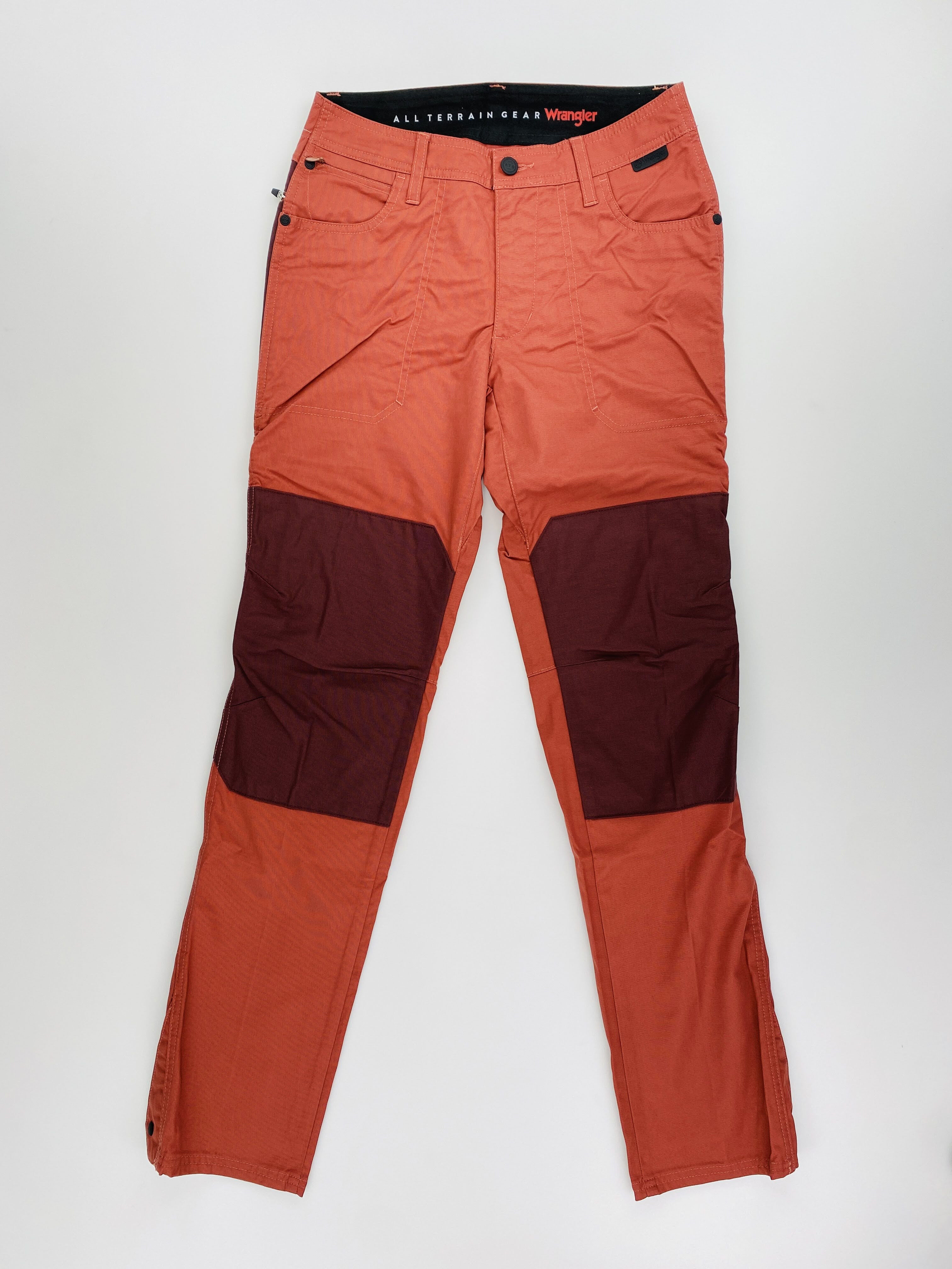 Wrangler Reinforced Softshell - Mano Pantalones de senderismo - Mujer - Rojo - US 28 | Hardloop