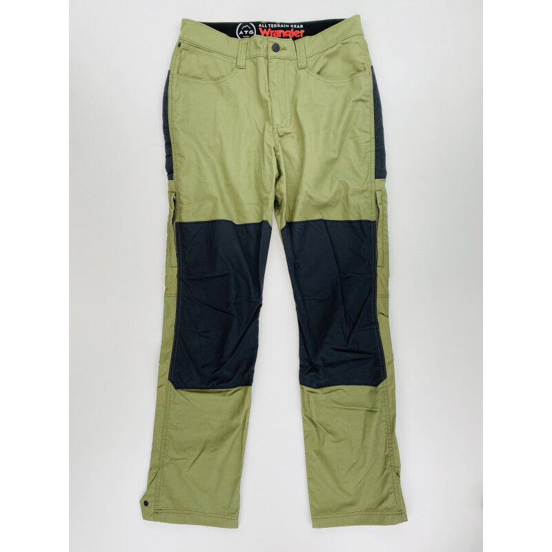 Wrangler Reinforced Softshell Pant - Pantaloni da escursionismo di seconda mano - Uomo - Verde oliva - US 32 | Hardloop