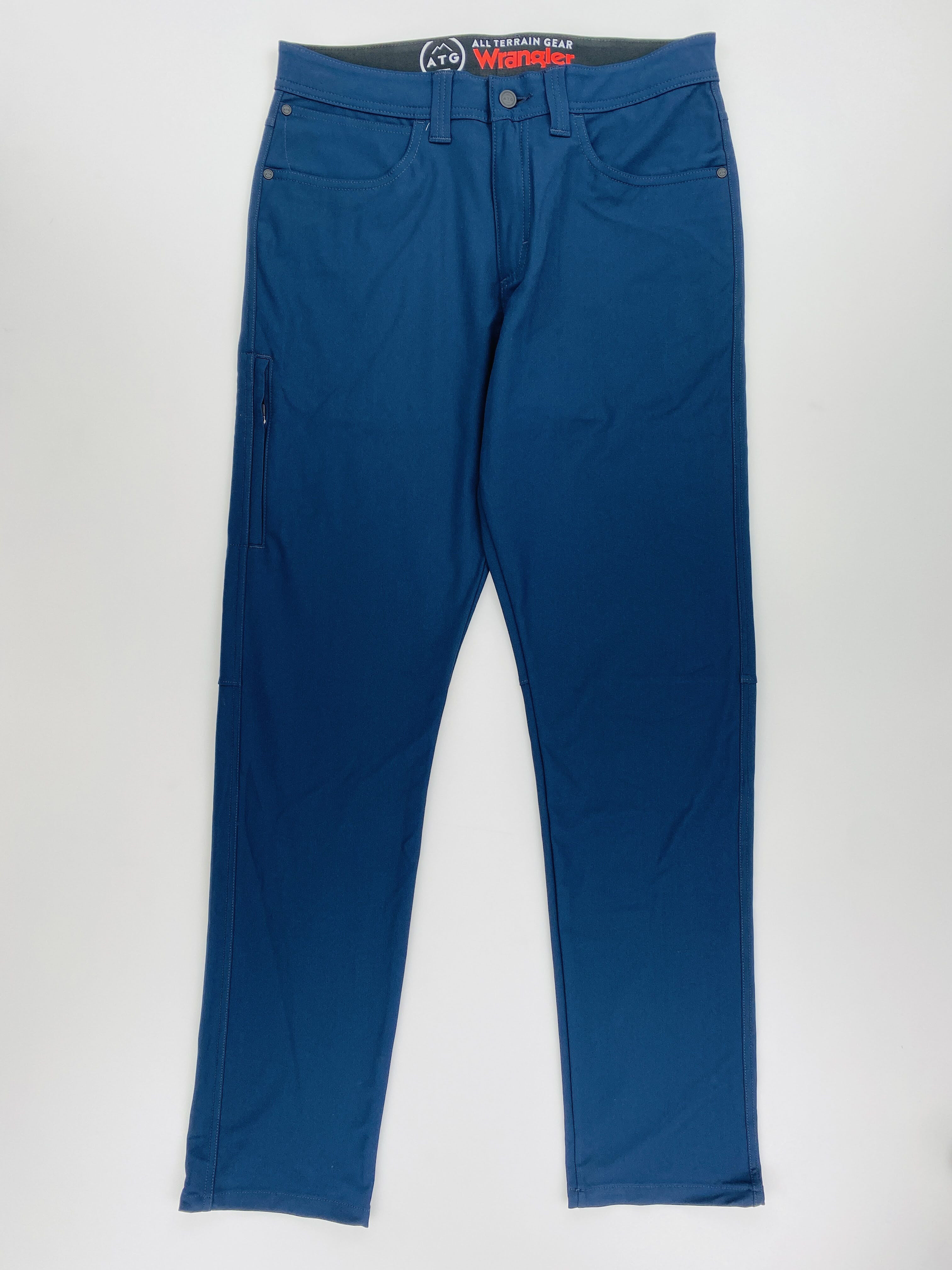Wrangler Fwds 5 Pocket Pants - Second Hand Pánské turistické kalhoty - Modrý - US 32 | Hardloop