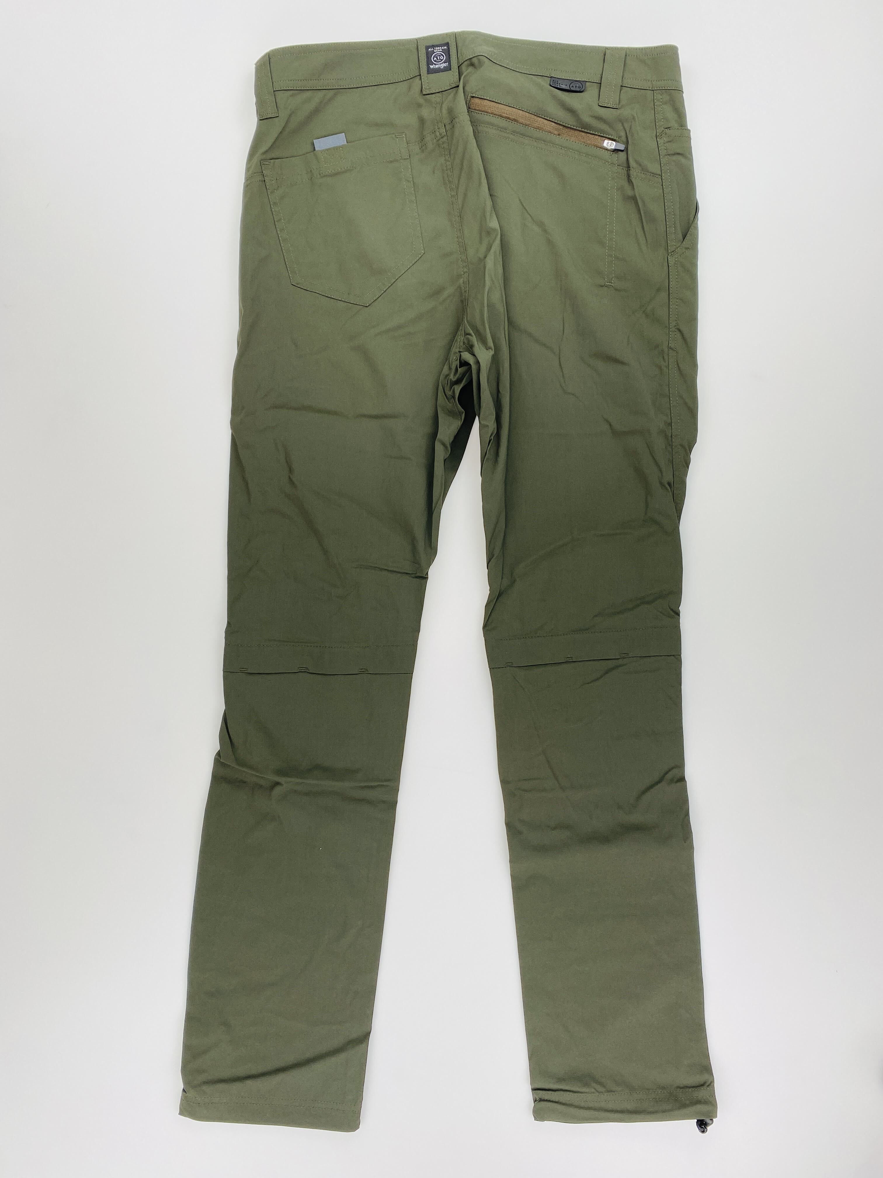 Wrangler Convertible Trail Jo - Pantaloni da escursionismo di seconda mano - Uomo - Verde oliva - US 32 | Hardloop