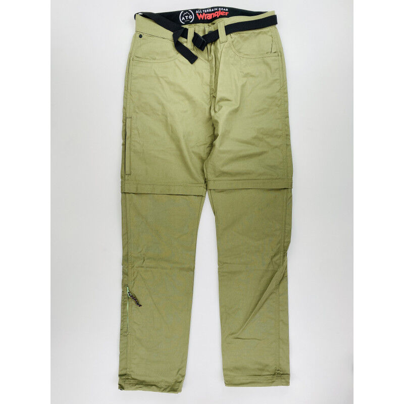 Wrangler Packable Zipoff Carg - Seconde main Pantalon randonnée homme - Vert olive - US 32 | Hardloop