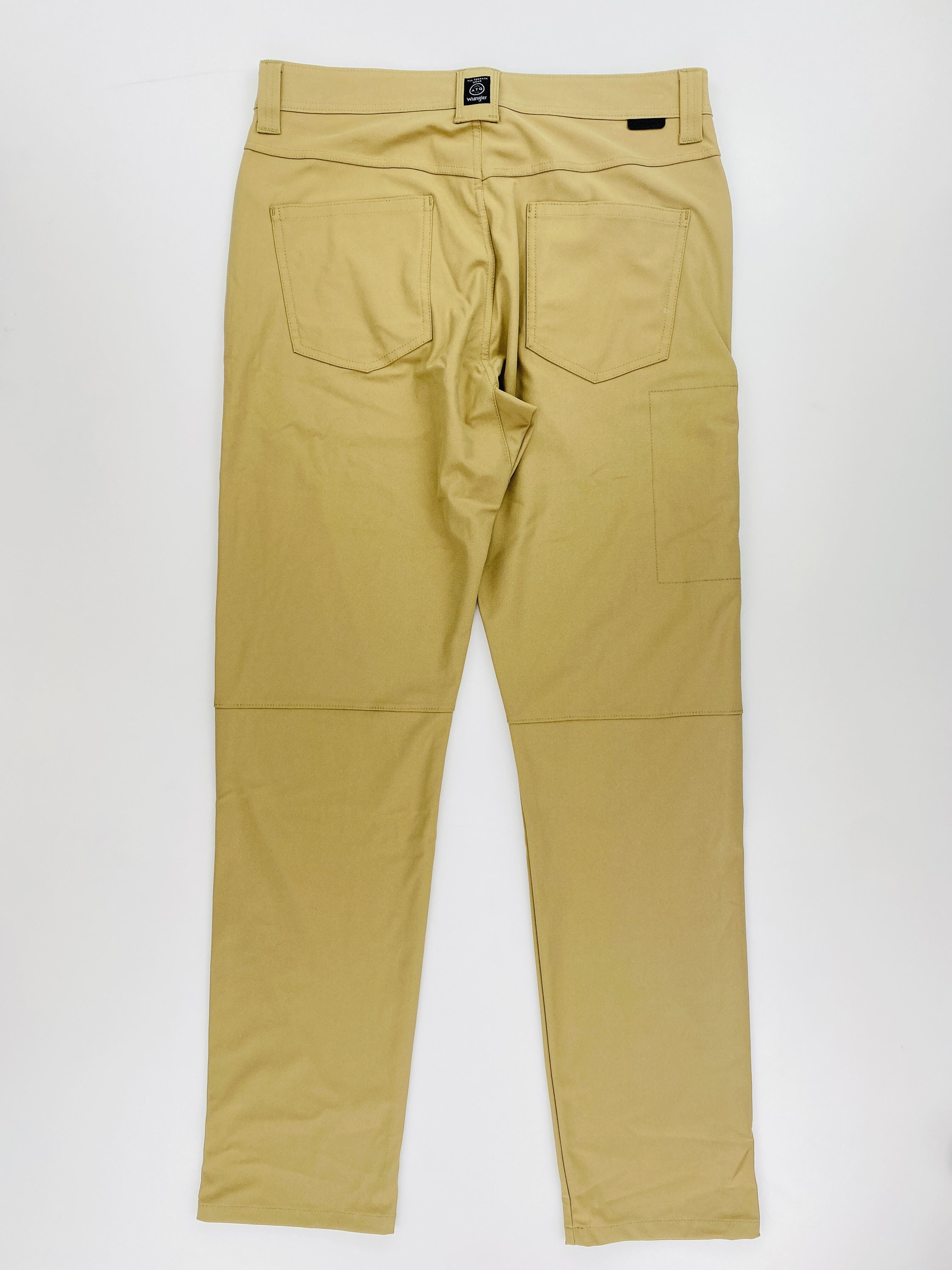 Wrangler Fwds 5 Pocket Pants - Pantaloni da escursionismo di seconda mano - Uomo - Marrone - US 32 | Hardloop