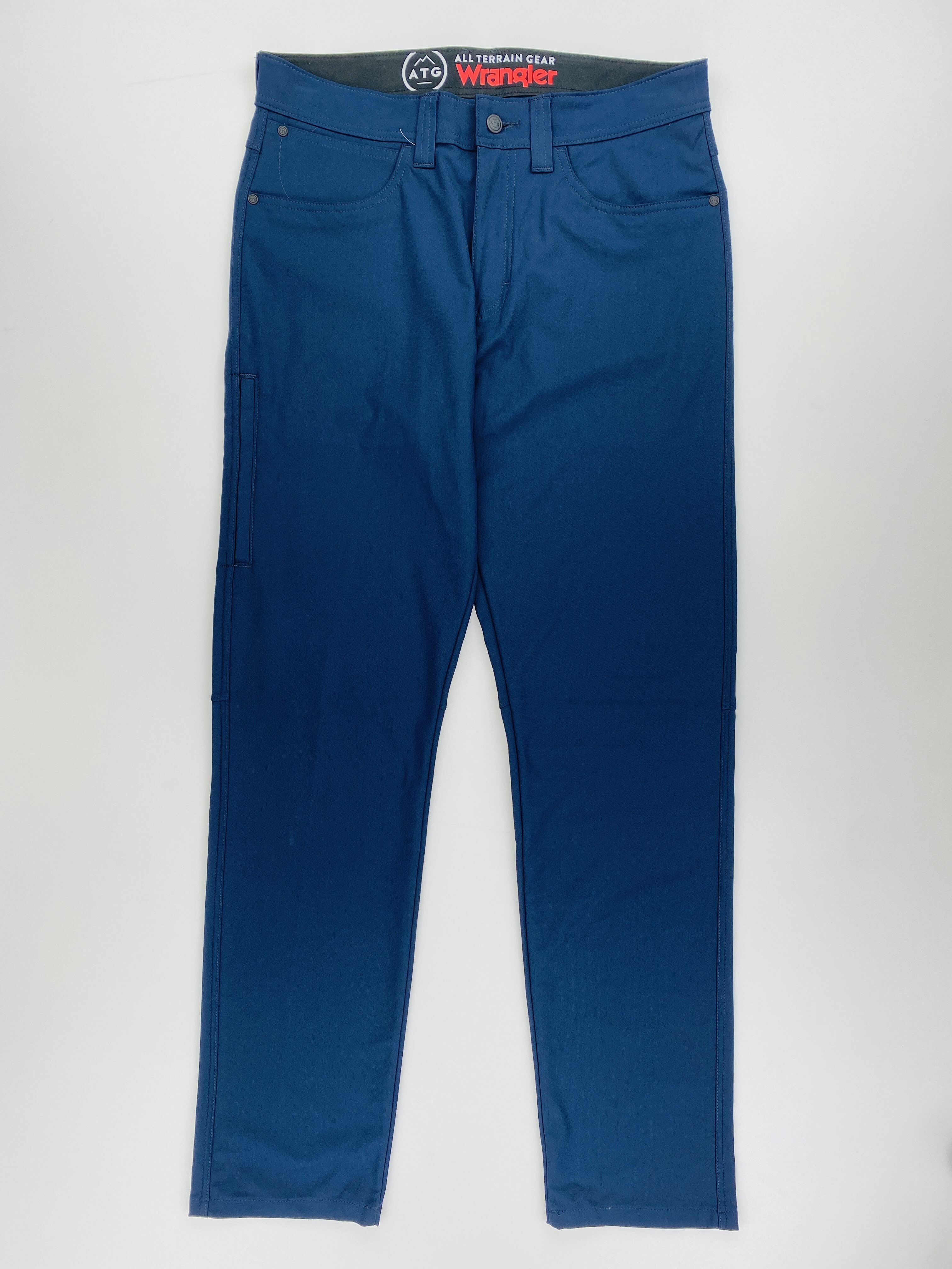 Wrangler Fwds 5 Pocket Pants - Second Hand Pánské turistické kalhoty - Modrý - US 32 | Hardloop