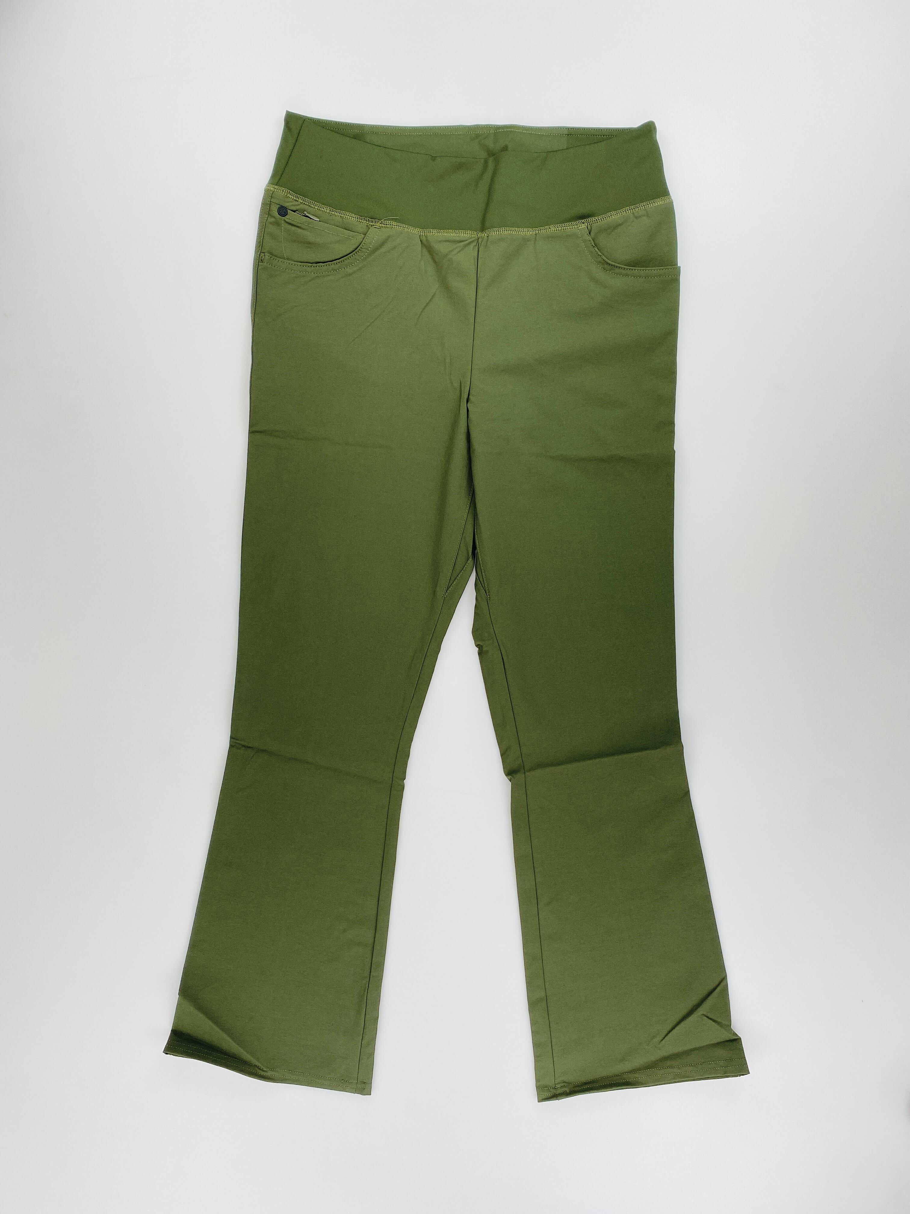 Wrangler Fwds Kick Flare - Second Hand Dámské turistické kalhoty - Olivově zelená - US 28 | Hardloop