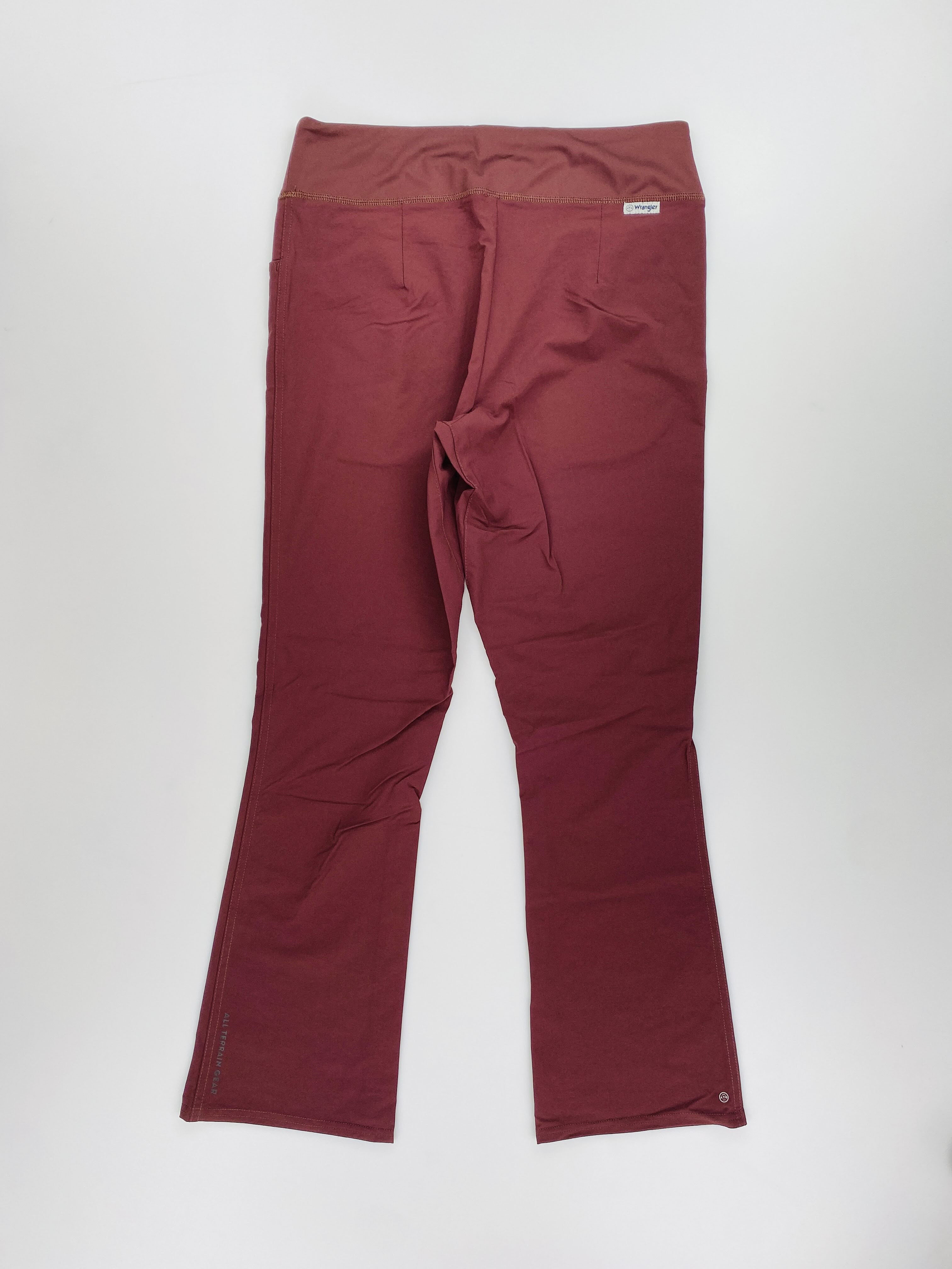 Wrangler Fwds Kick Flare - Pantaloni da escursionismo di seconda mano - Donna - Rosso - US 28 | Hardloop