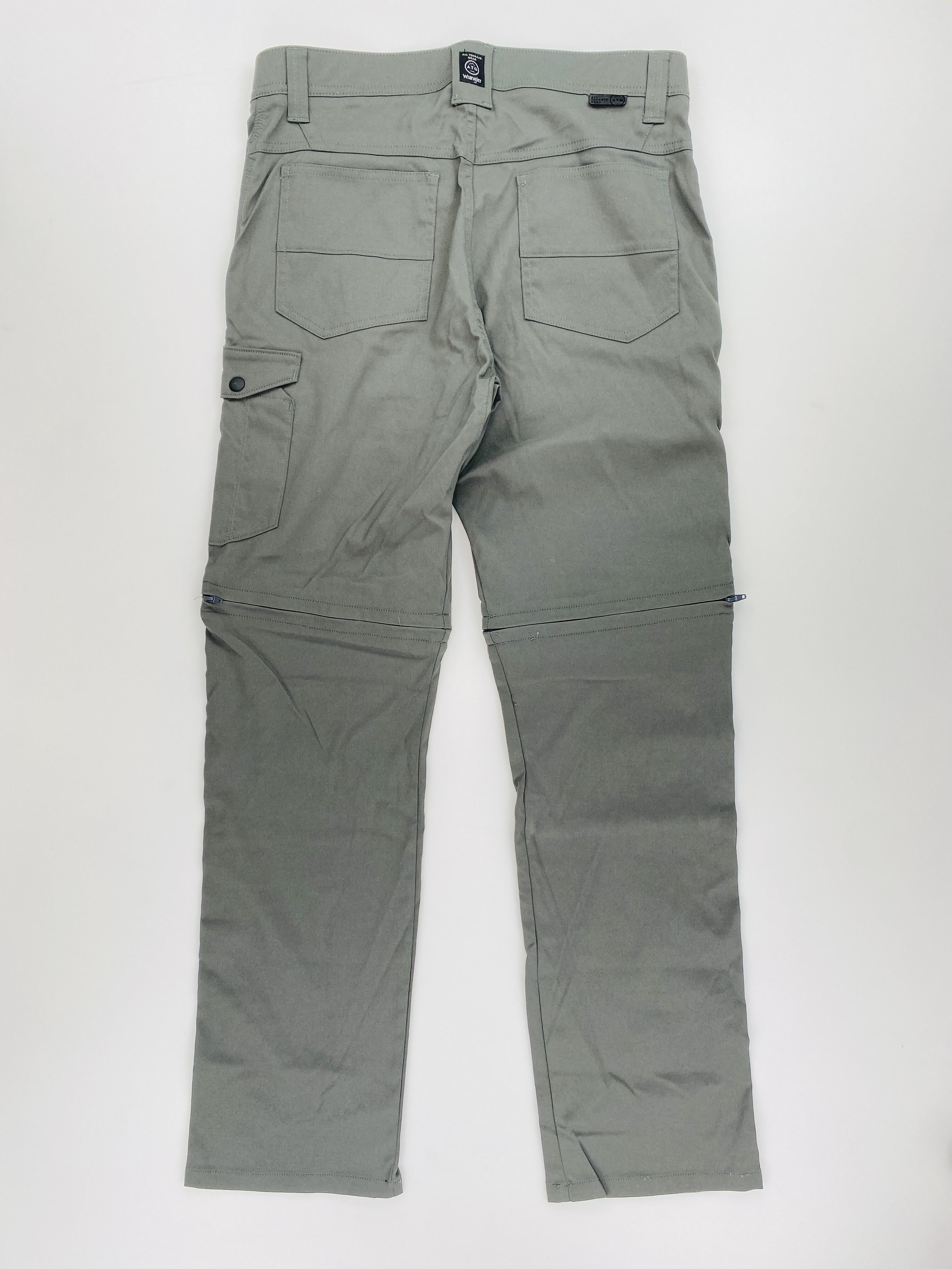 Wrangler Zipoff - Pantaloni da escursionismo di seconda mano - Uomo - Grigio - M | Hardloop