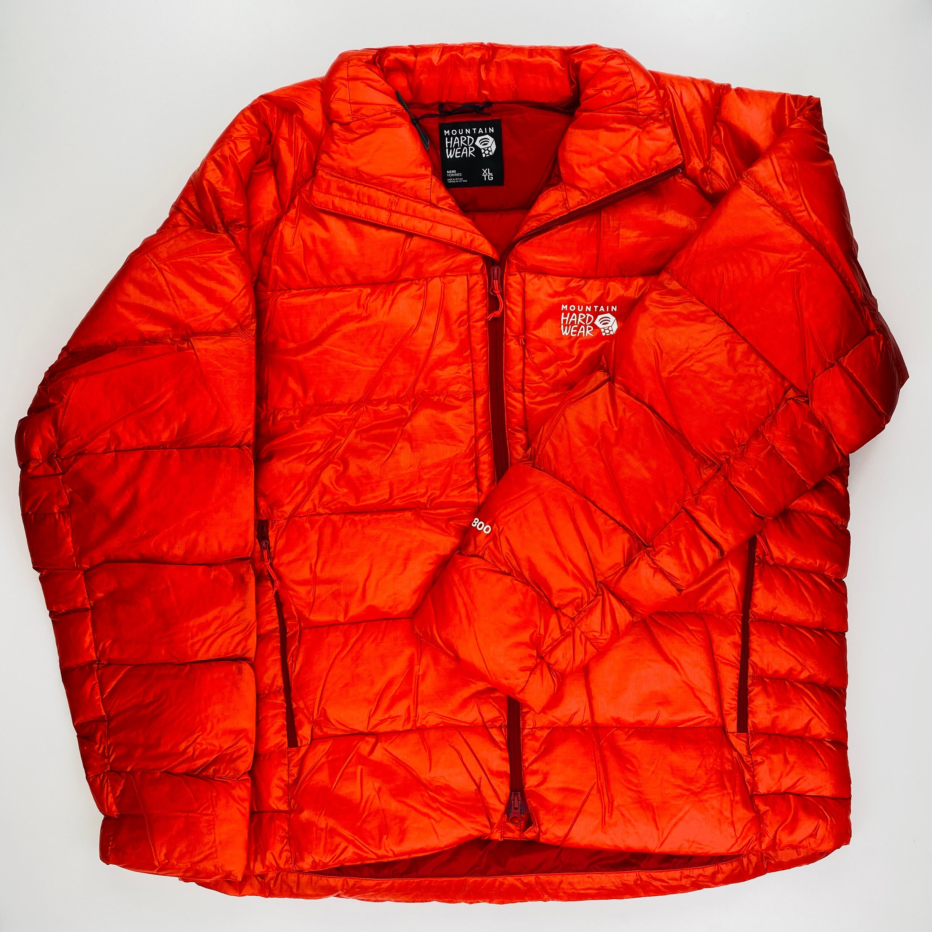 Mountain Hardwear Phantom Down Man Jacket - Second Hand Pánská péřová bunda - Červené - XL | Hardloop