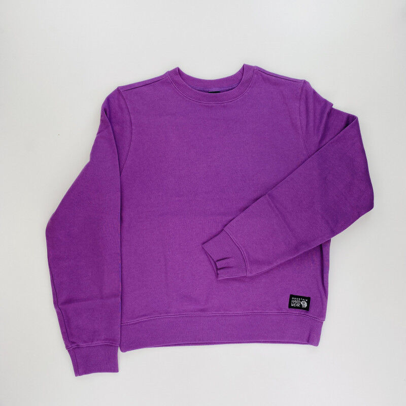 Mountain Hardwear MHW Logo™ Label Crew Woman Sweatshirt - Felpa di seconda mano - Donna - Viola - M | Hardloop
