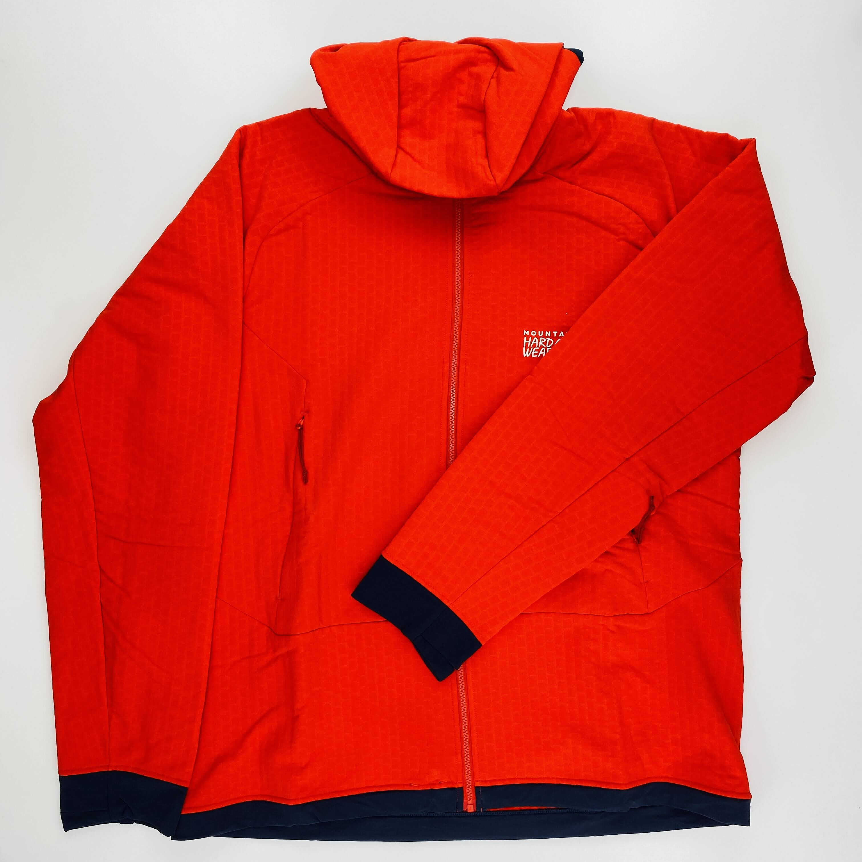 Mountain Hardwear Keele Ascent Man Hoody - Seconde main Polaire homme - Rouge - XL | Hardloop
