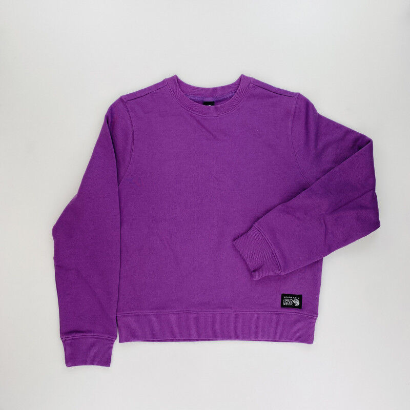 Mountain Hardwear MHW Logo™ Label Crew Woman Sweatshirt - Second Hand Jumper - Women's - Violet - S | Hardloop