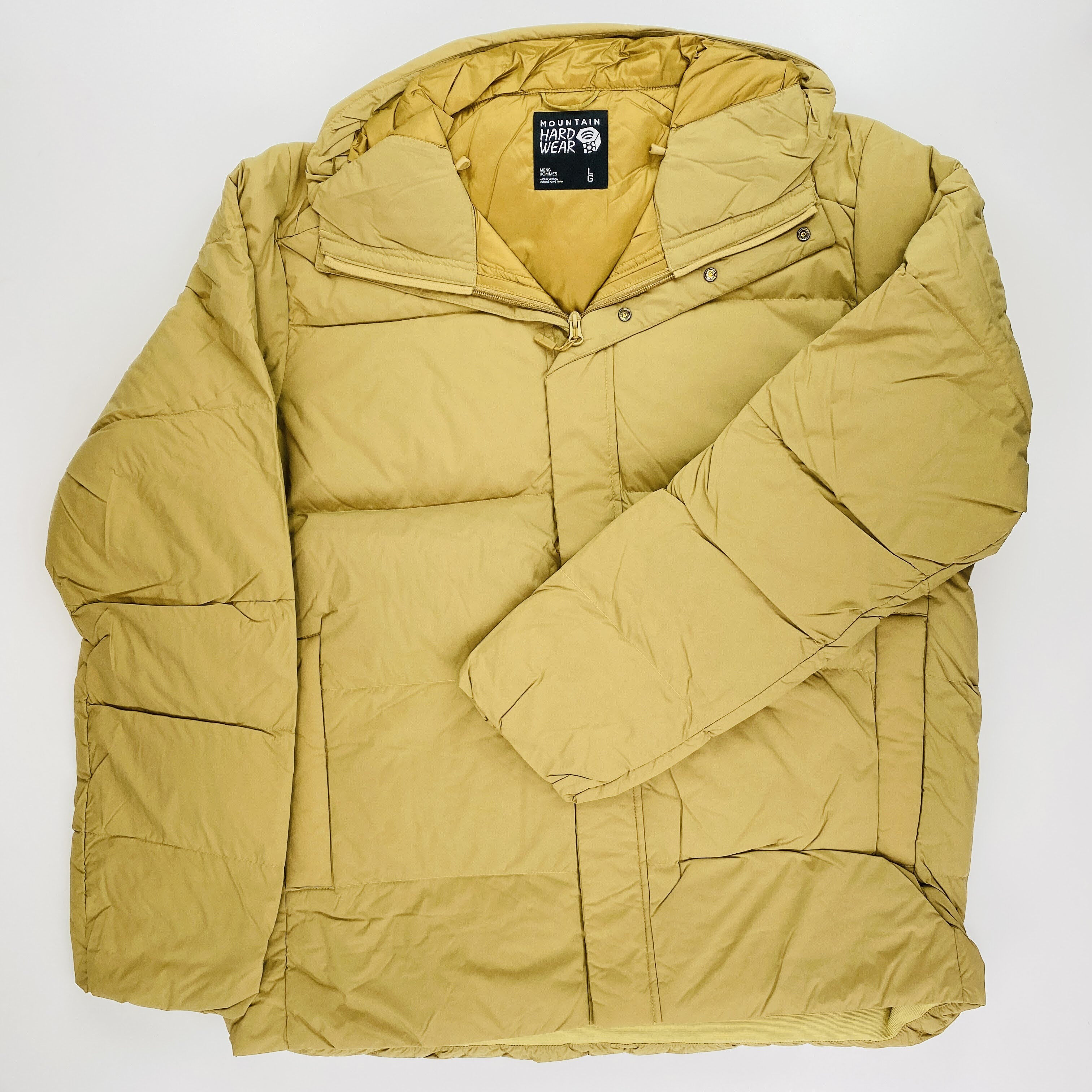 Mountain Hardwear Glacial Storm Man Jacket - Second Hand Parka - Herren - Braun - L | Hardloop