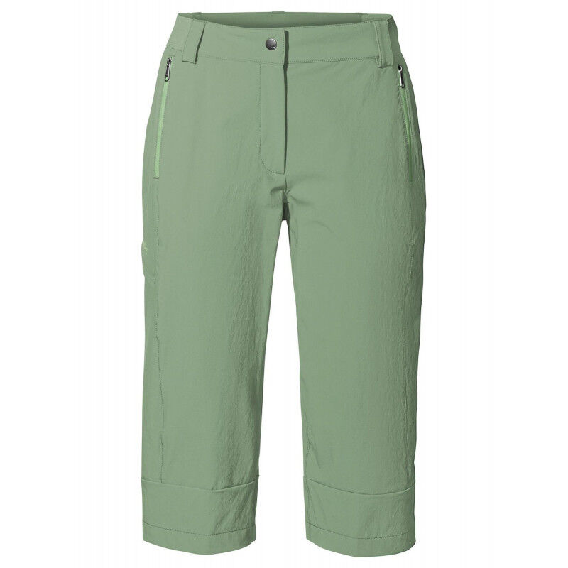 Vaude Farley Stretch Capri III - Pantalon randonnée femme | Hardloop