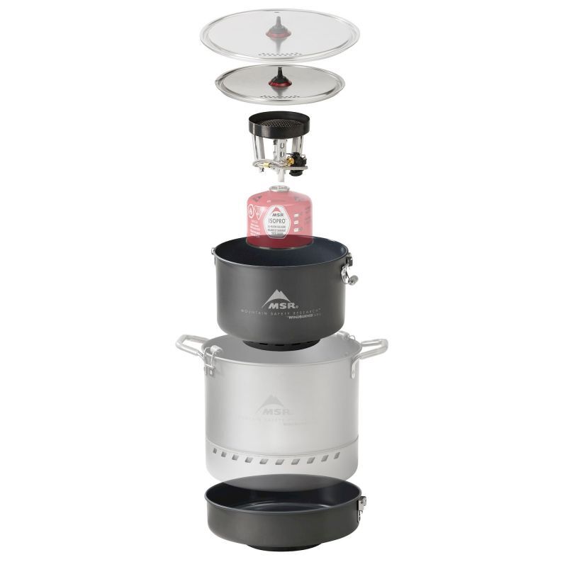 MSR WindBurner Stove System Combo - Kaasukeittimet | Hardloop