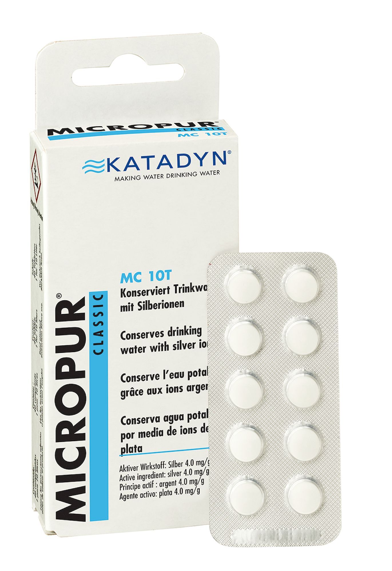Katadyn Micropur Classic - MC 10 T - Vesisuodatin | Hardloop