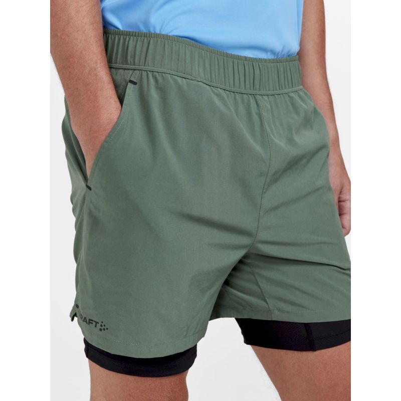 Mizuno Multi Pocket 7.5 2In1 Short - Running shorts - Men's