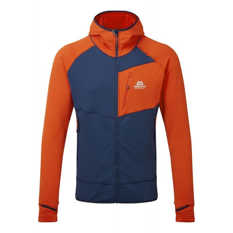 Eclipse Hooded Jacket - Fleecejakke - Herrer