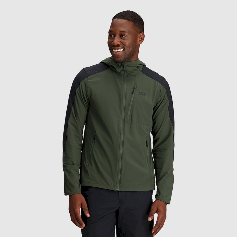 Outdoor Research Ferrosi Hoodie - Pánská softshellová bunda | Hardloop