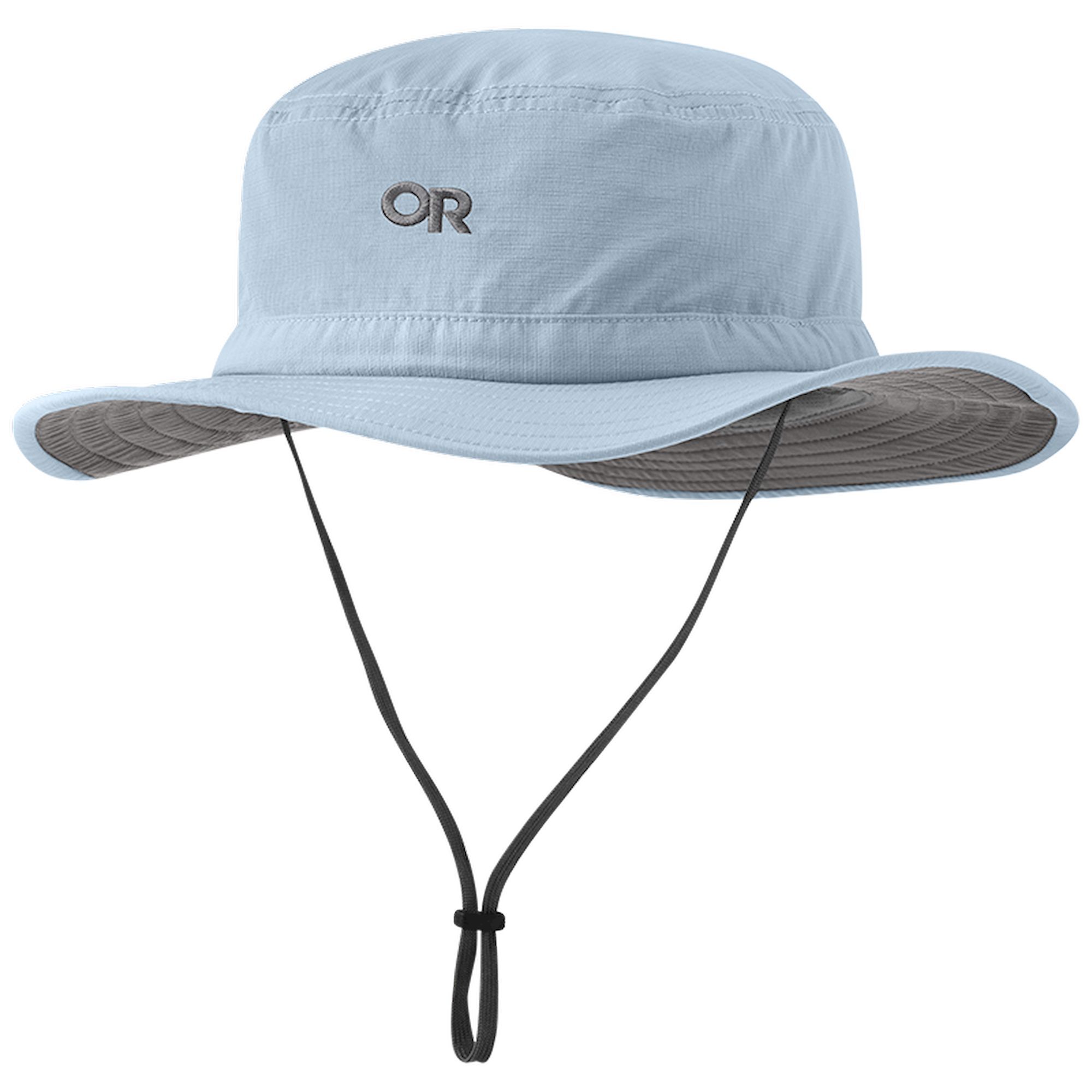 Chapeau Enfant Outdoor Research Rambler – Large Bord, Tissu UPF 30 – Cordon De Serrage – Couleur Kaki Gris Foncé