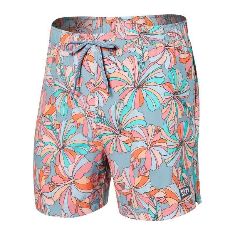 Short De Bain Blanc Imprimé Fleurs Exclusif | Homme Eden Park Maillots De Bain