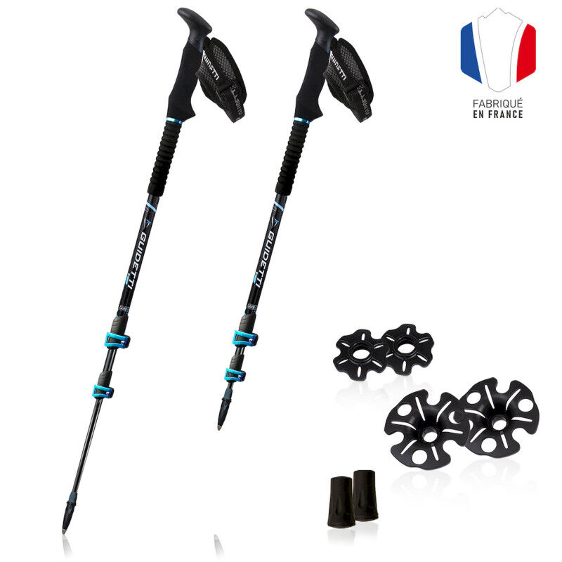 Guidetti B Light Carbone Alu - PAM - Bâtons randonnée | Hardloop