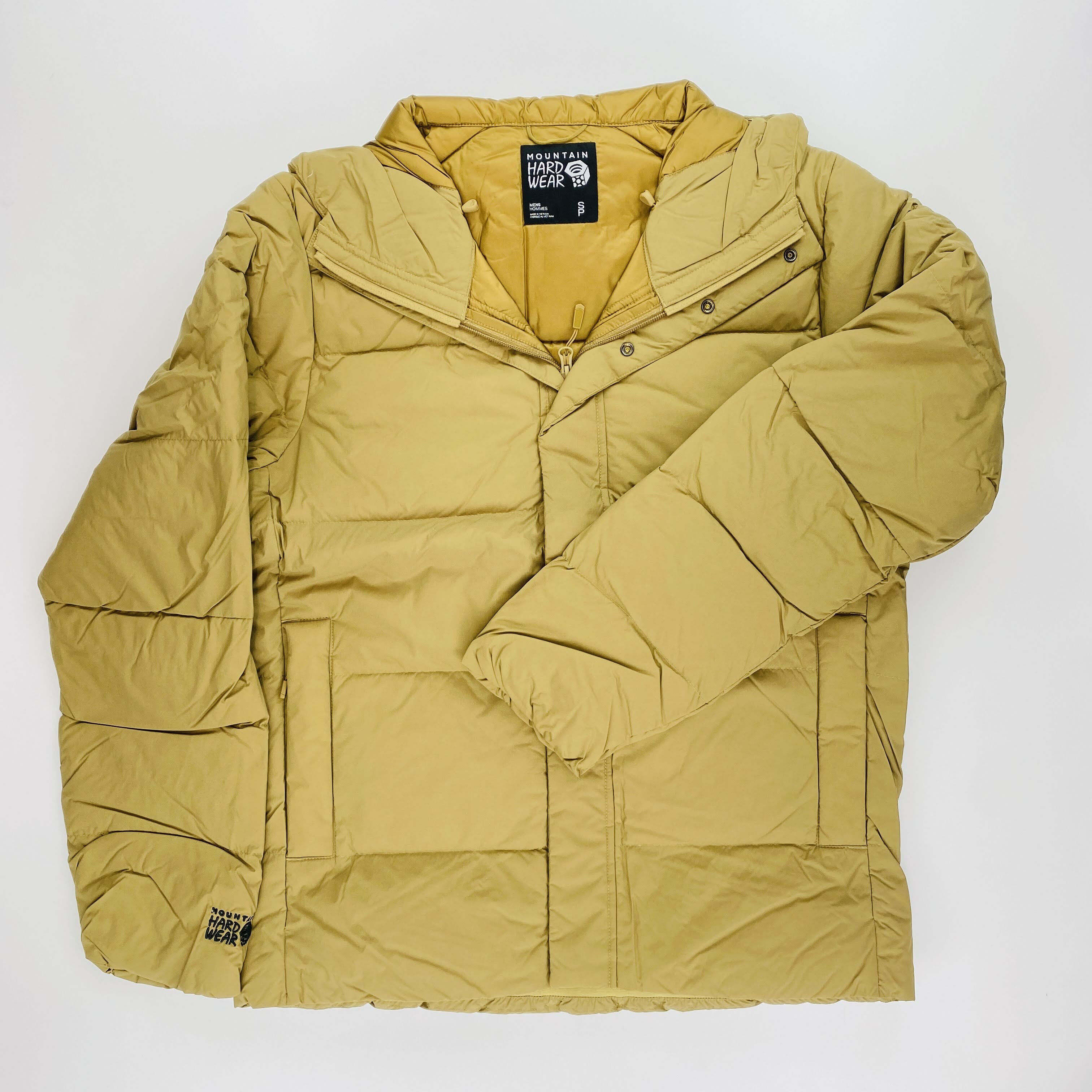 Mountain Hardwear Glacial Storm Man Jacket - Second Hand Parka - Men's - Marron - S | Hardloop