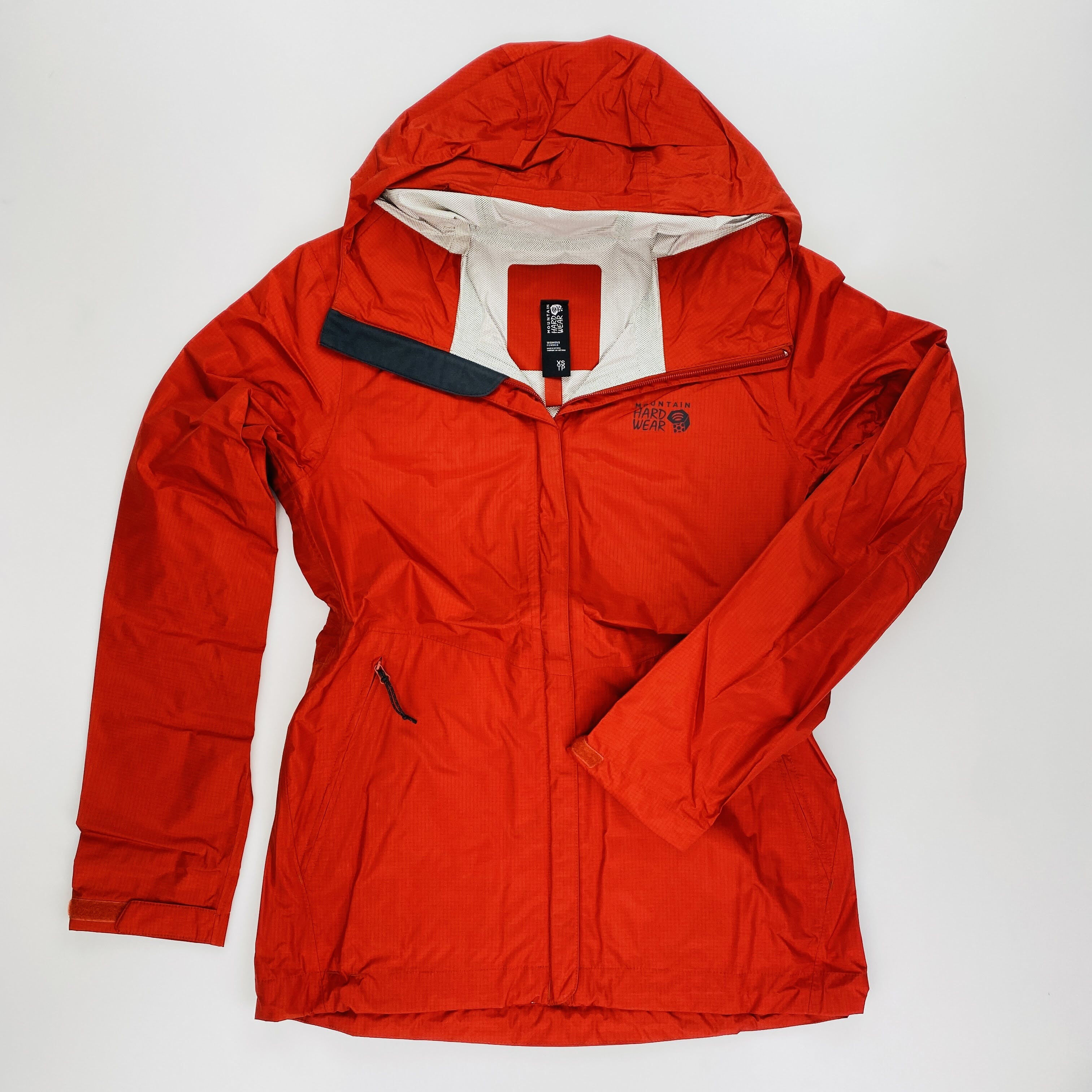 Mountain Hardwear Acadia Woman Jacket - Pre-owned Regnjakke - Damer - Rød - XS | Hardloop