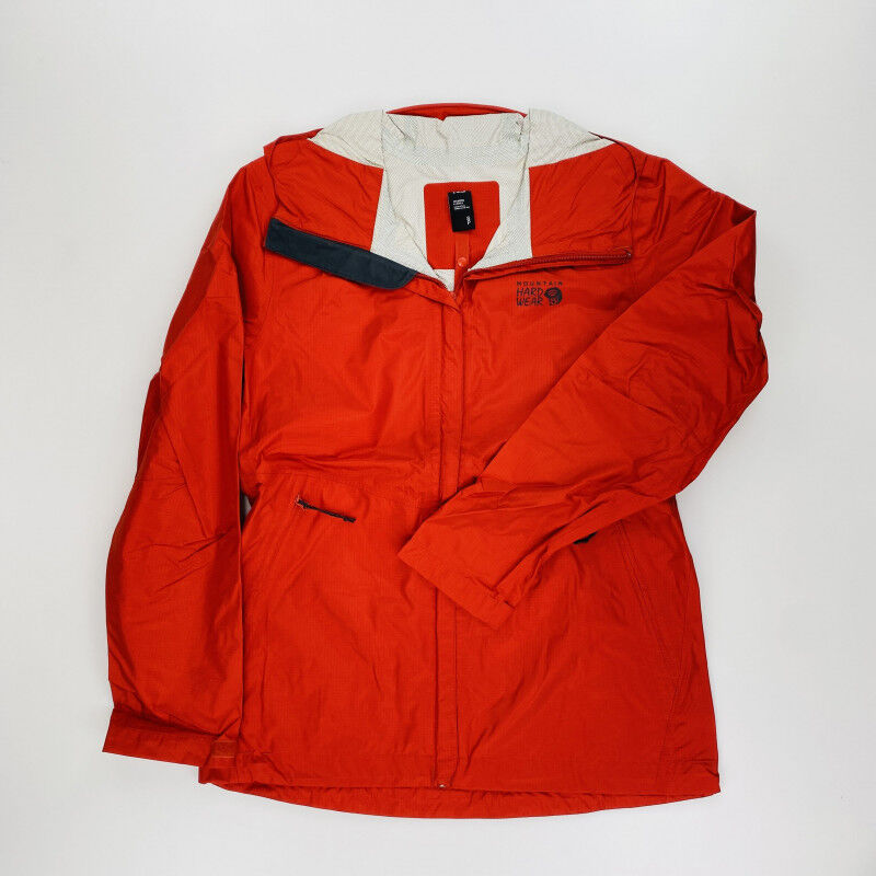 Acadia Woman Jacket - Tweedehands Regenjas - Dames - Rood - S