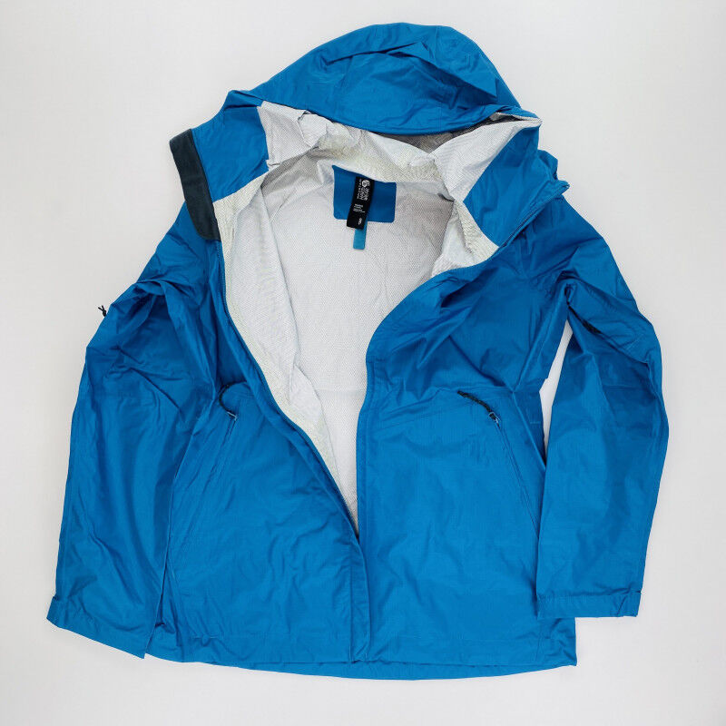 Mountain Hardwear Acadia Woman Jacket - Second Hand Dámská nepromokavá bunda - Modrý olej - S | Hardloop