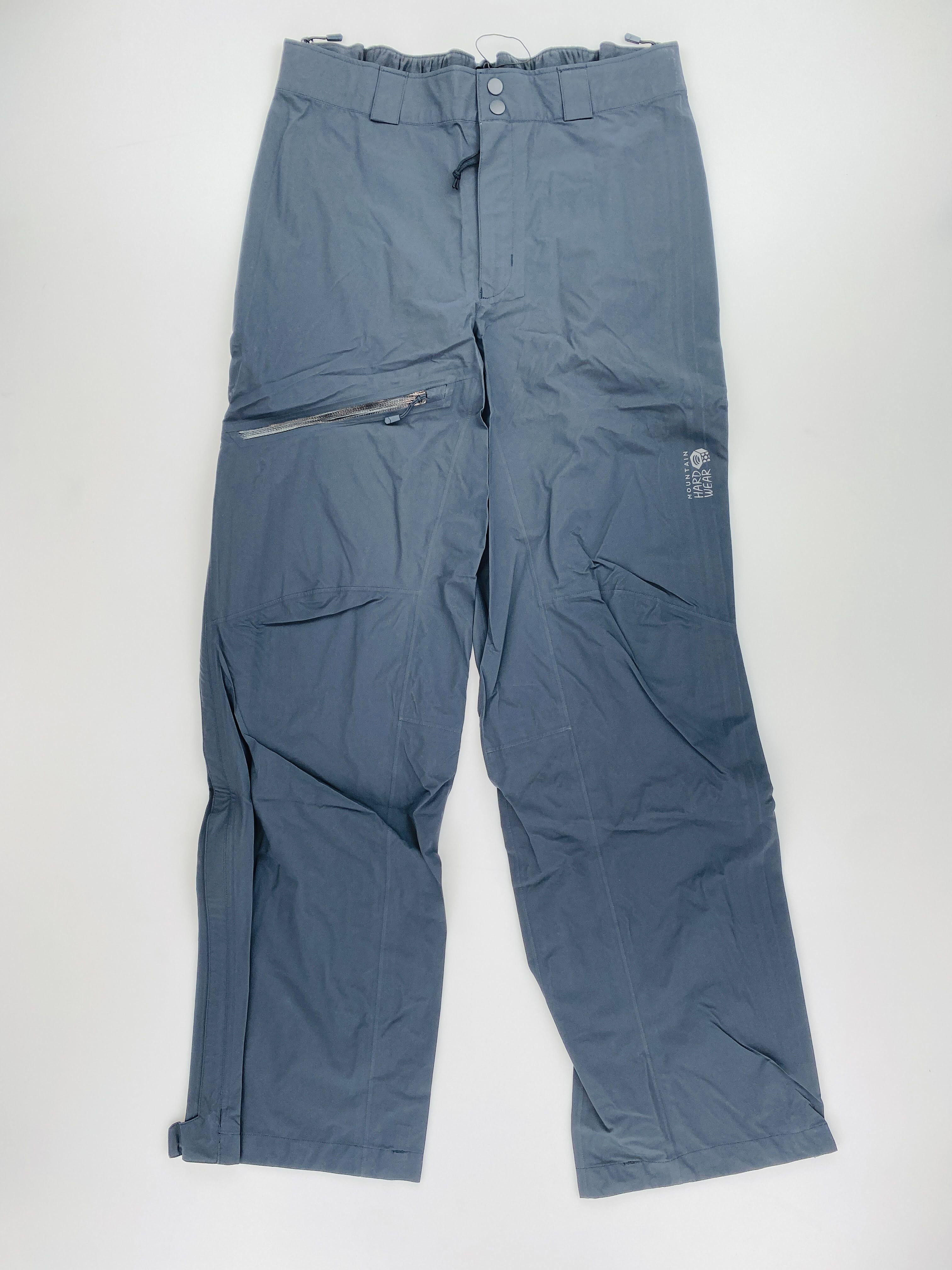Mountain Hardwear Stretch Ozonic Woman Pant Regular - Pantaloni antipioggia di seconda mano - Donna - Nero - L | Hardloop