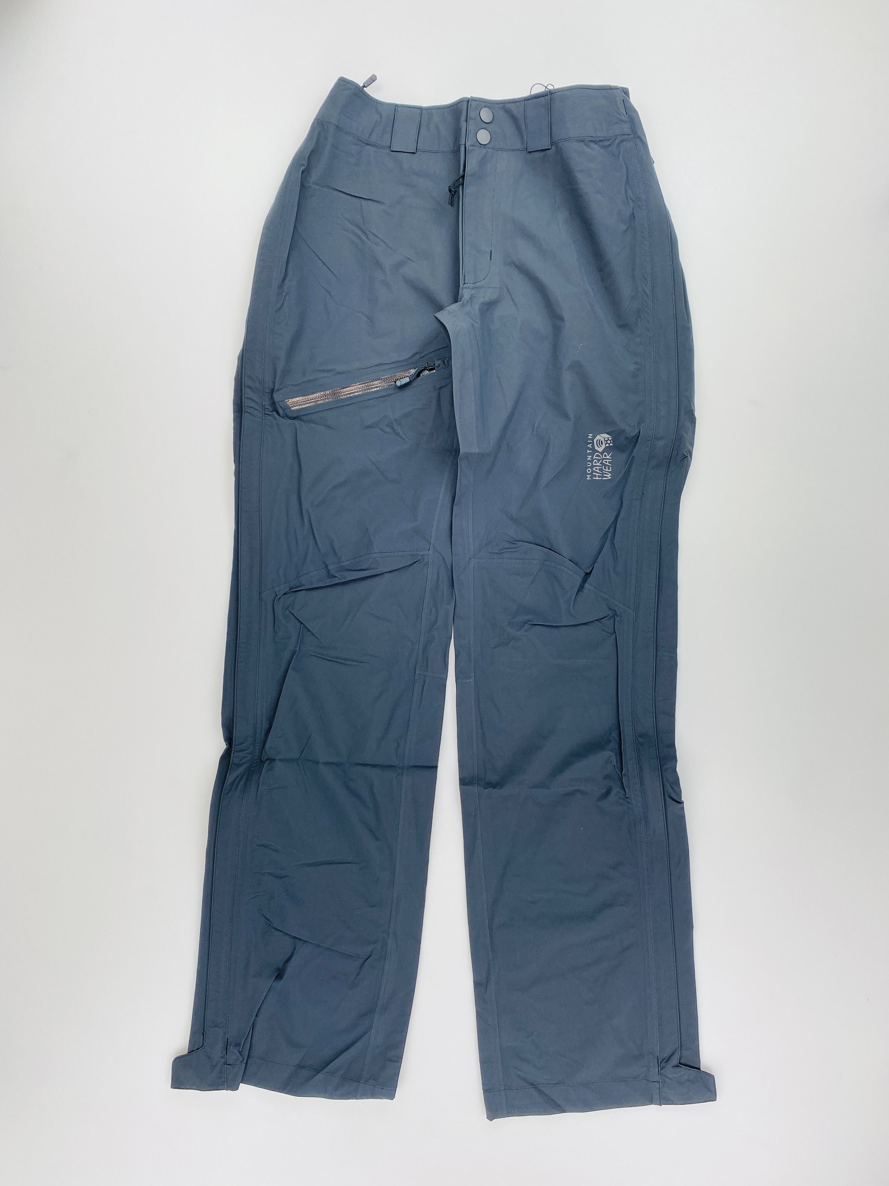 Mountain Hardwear Stretch Ozonic Woman Pant Regular - Pantaloni antipioggia di seconda mano - Donna - Nero - XS | Hardloop