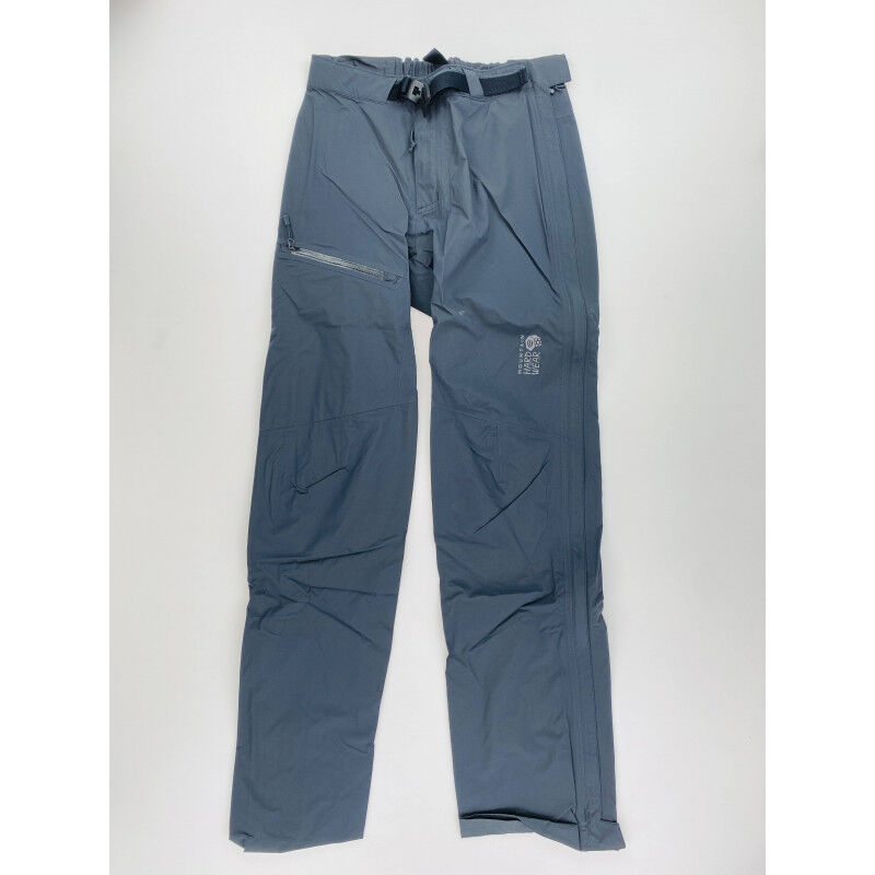 Mountain Hardwear Stretch Ozonic Man Pant Long - Pantaloni antipioggia di seconda mano - Uomo - Nero - S | Hardloop