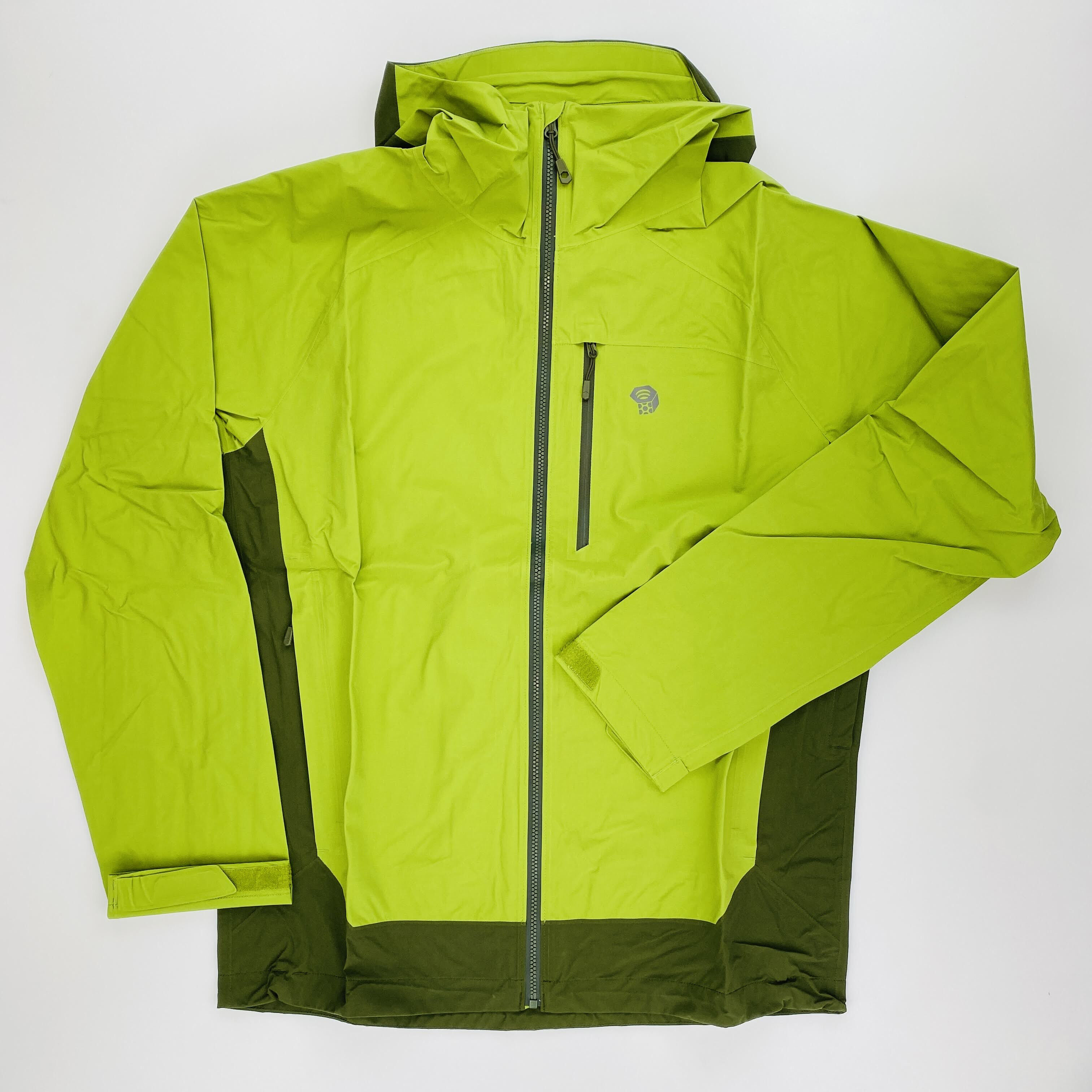 Mountain Hardwear Stretch Ozonic Man Jacket - Seconde main Veste imperméable homme - Vert - M | Hardloop
