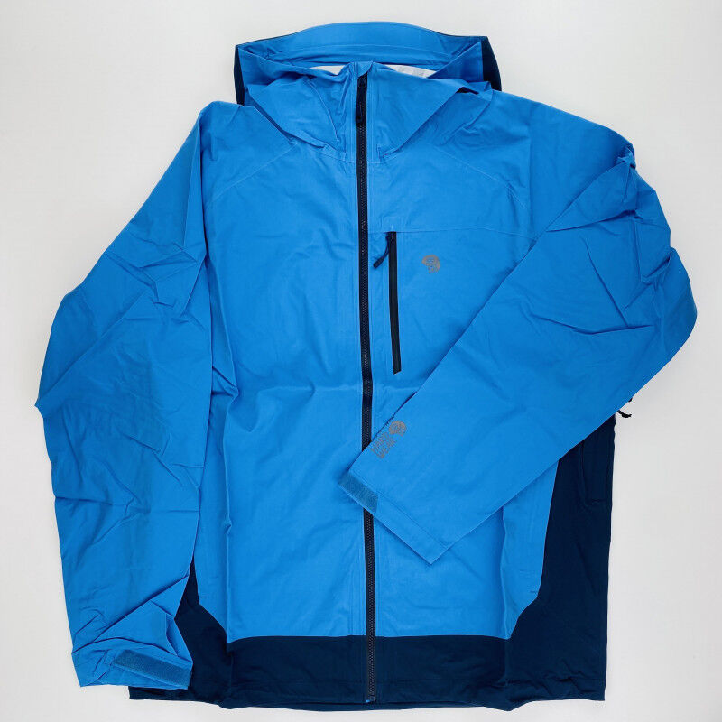 Mountain Hardwear Stretch Ozonic Man Jacket - Giacca antipioggia di seconda mano - Uomo - Blu - XL | Hardloop