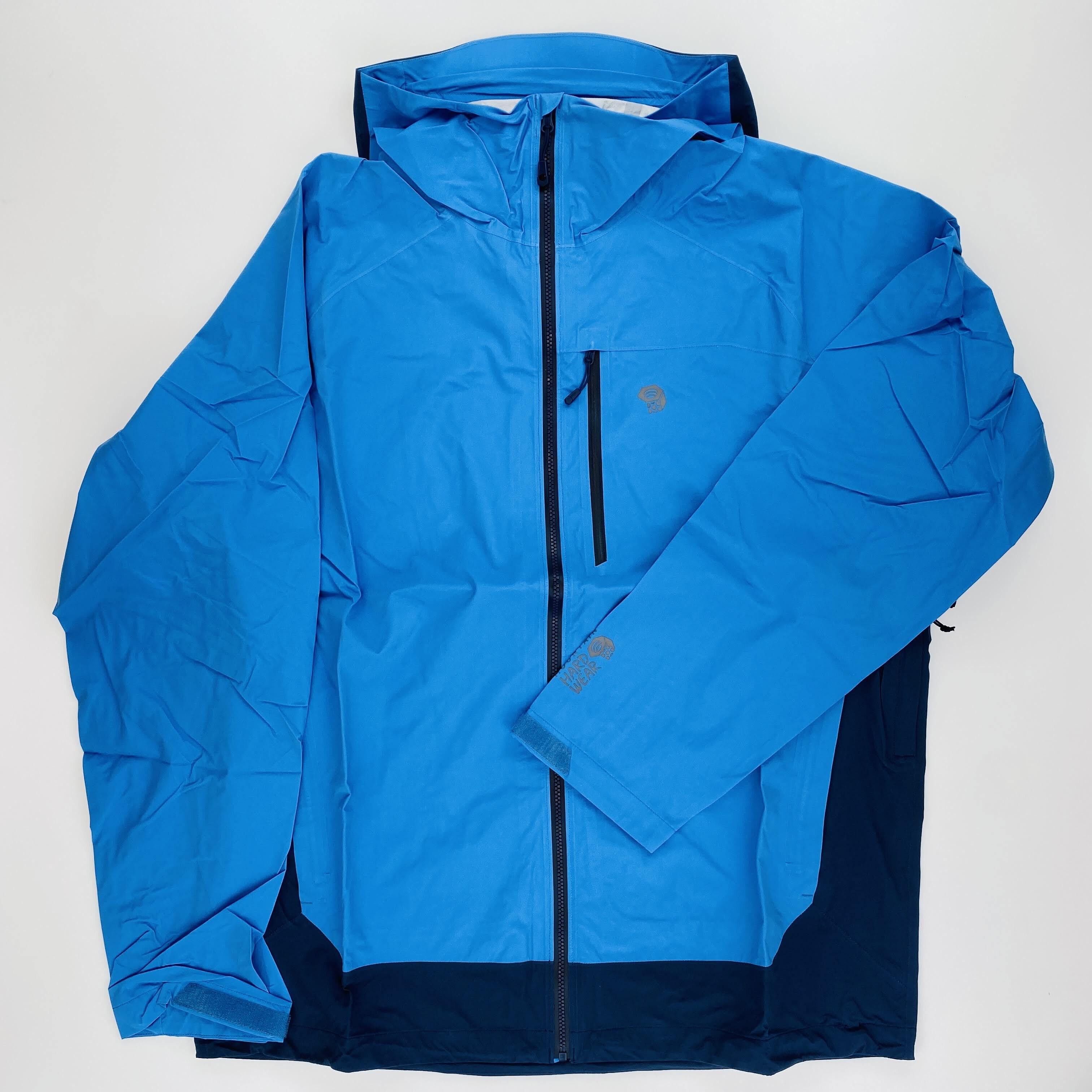 Mountain Hardwear Stretch Ozonic Man Jacket - Second Hand Pánská nepromokavá bunda - Modrý - XL | Hardloop