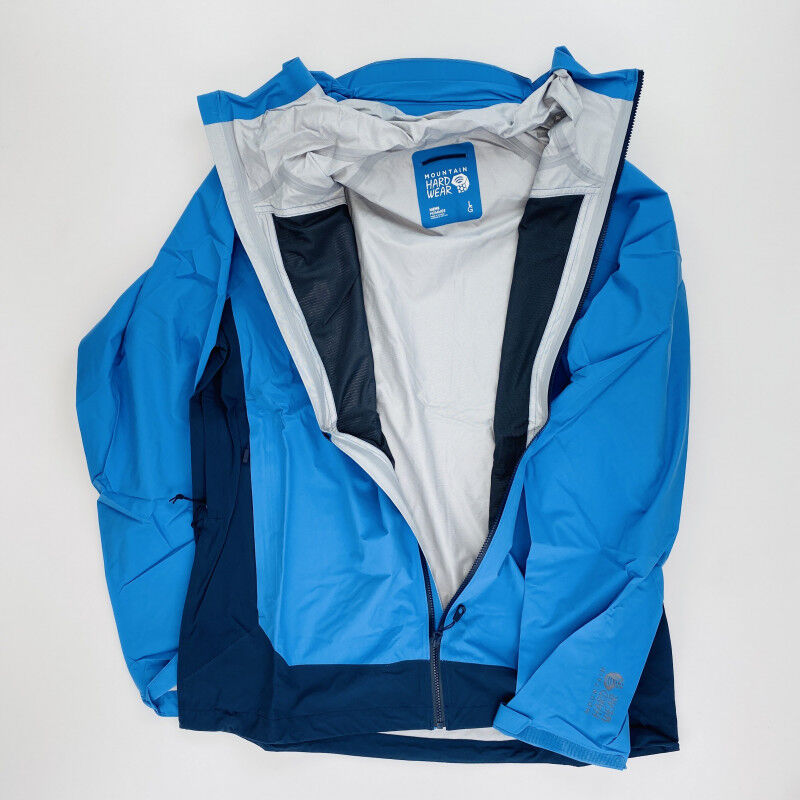 Mountain Hardwear Stretch Ozonic Man Jacket - Seconde main Veste imperméable homme - Bleu - L | Hardloop