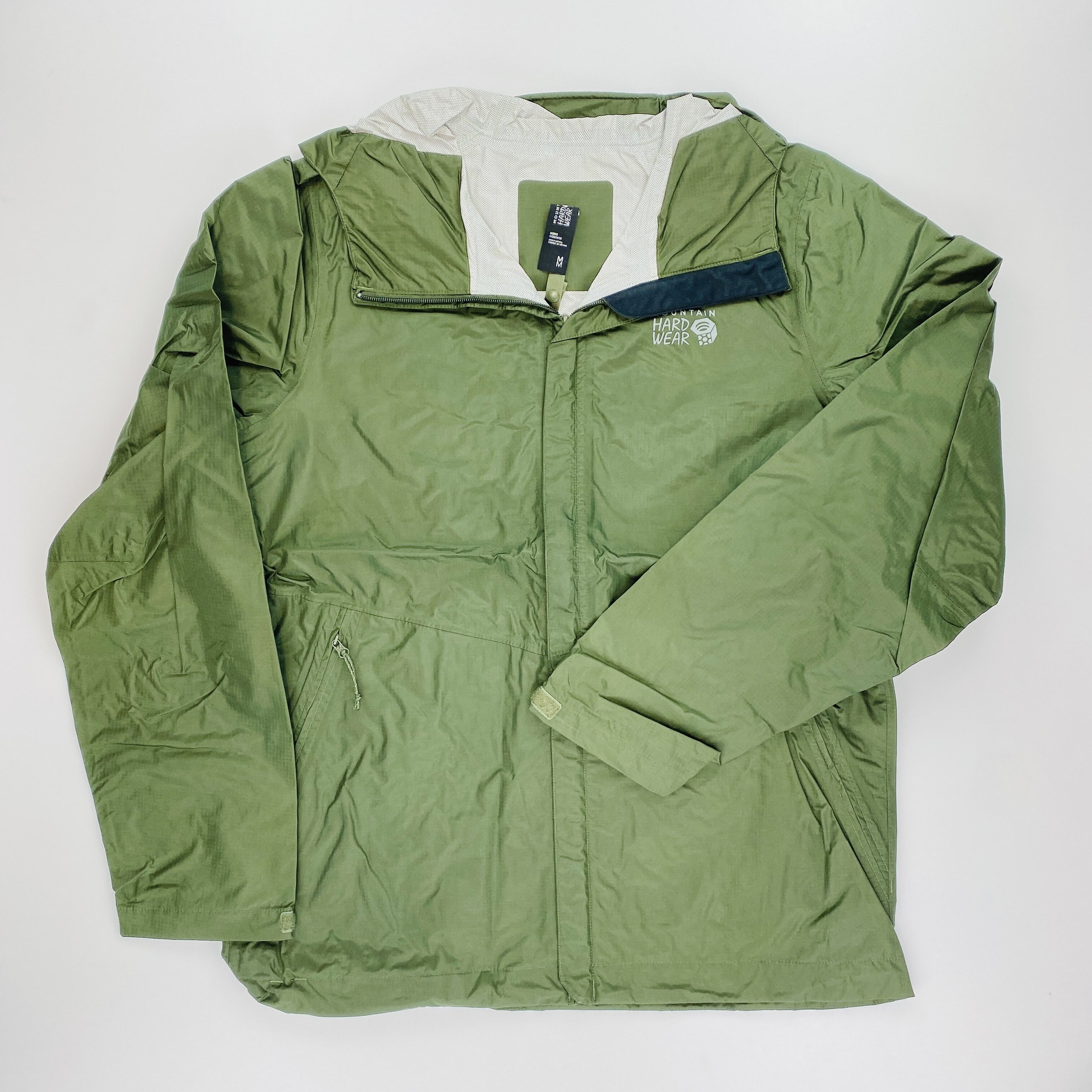 Mountain Hardwear Acadia Man Jacket - Seconde main Veste imperméable homme - Vert olive - M | Hardloop