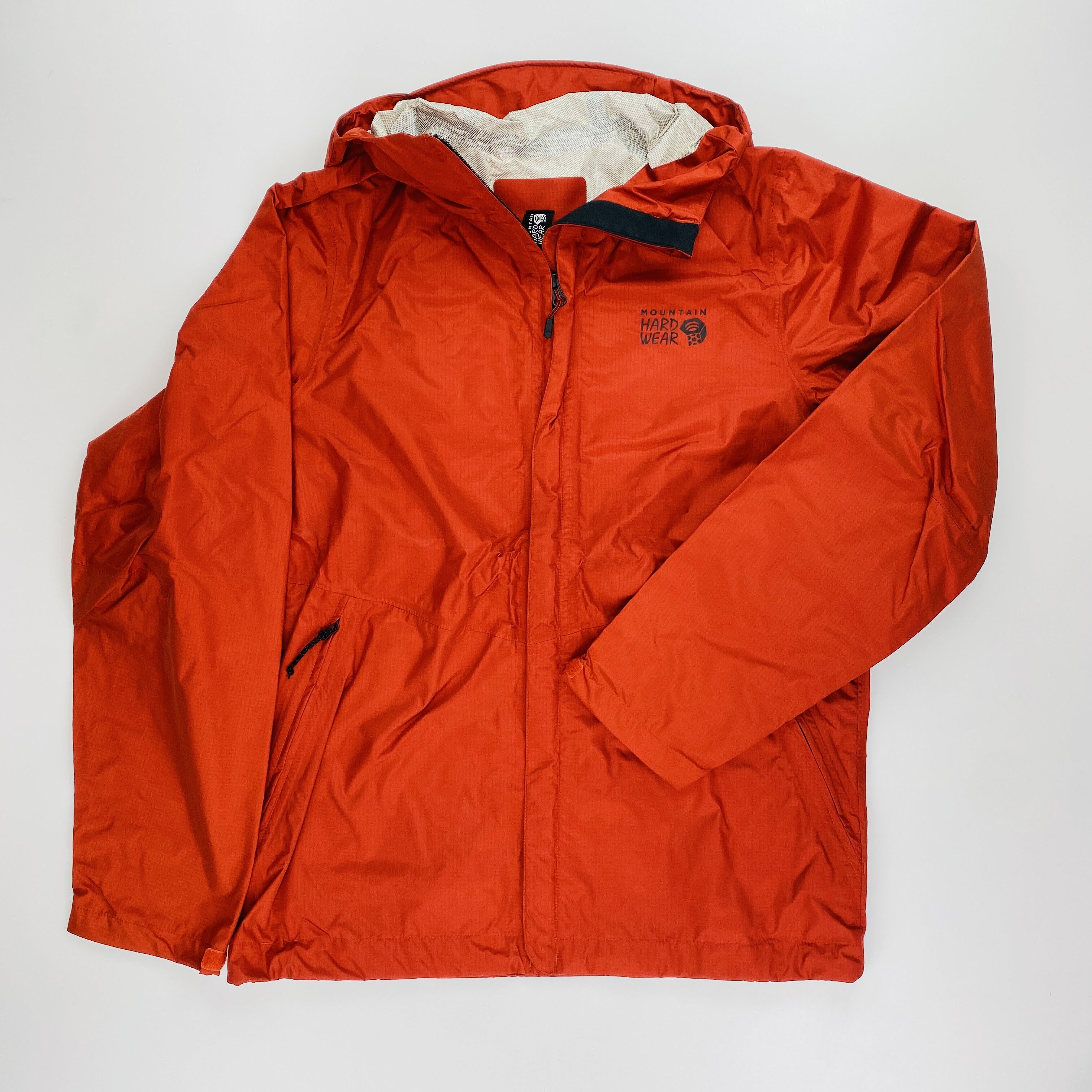 Mountain Hardwear Acadia Man Jacket - Tweedehands Regenjas - Heren - Rood - S | Hardloop
