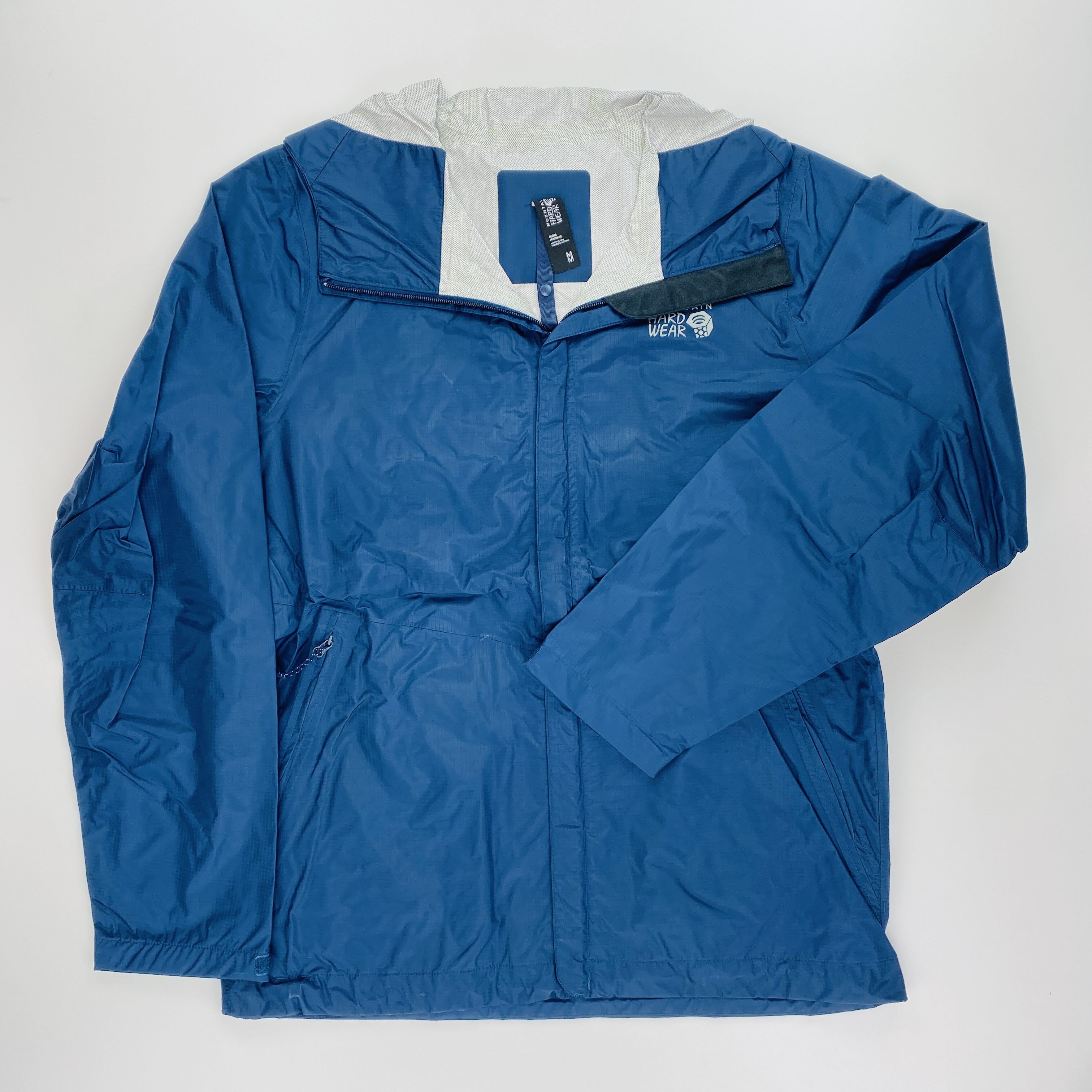 Mountain Hardwear Acadia Man Jacket - Tweedehands Regenjas - Heren - Blauw - M | Hardloop