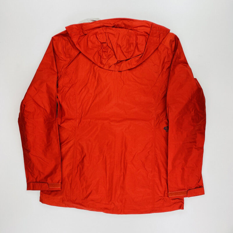 Mountain Hardwear Acadia Woman Jacket - Tweedehands Regenjas - Dames - Rood - M | Hardloop