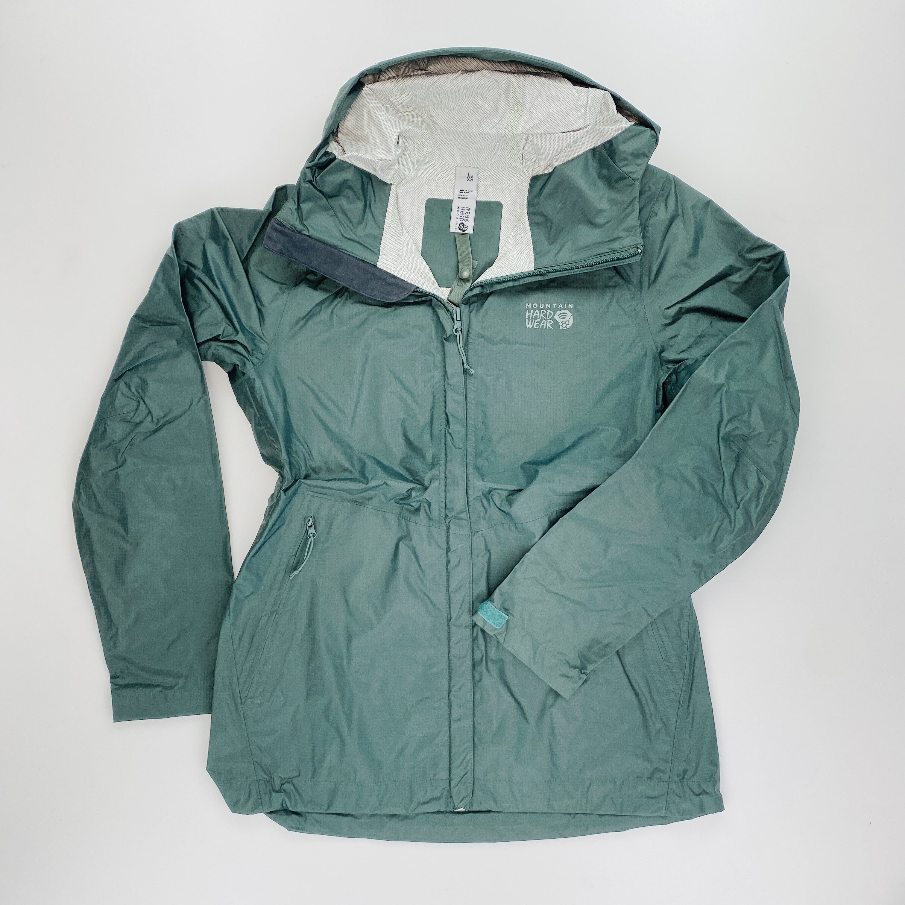 Mountain Hardwear Acadia Woman Jacket - Pre-owned Regnjakke - Damer - Grøn - XS | Hardloop