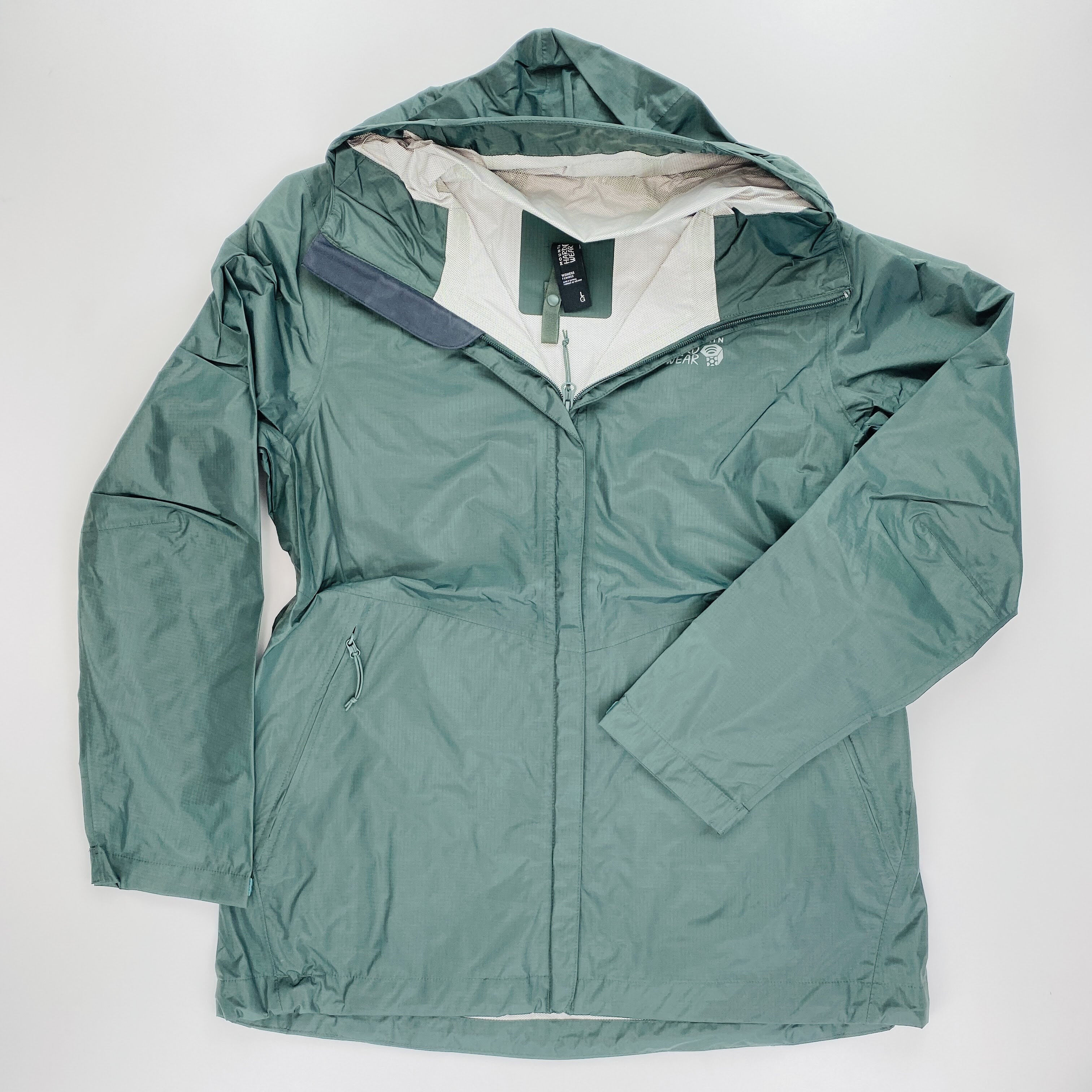 Mountain Hardwear Acadia Woman Jacket Second Hand Waterproof jacket Women's Green L
