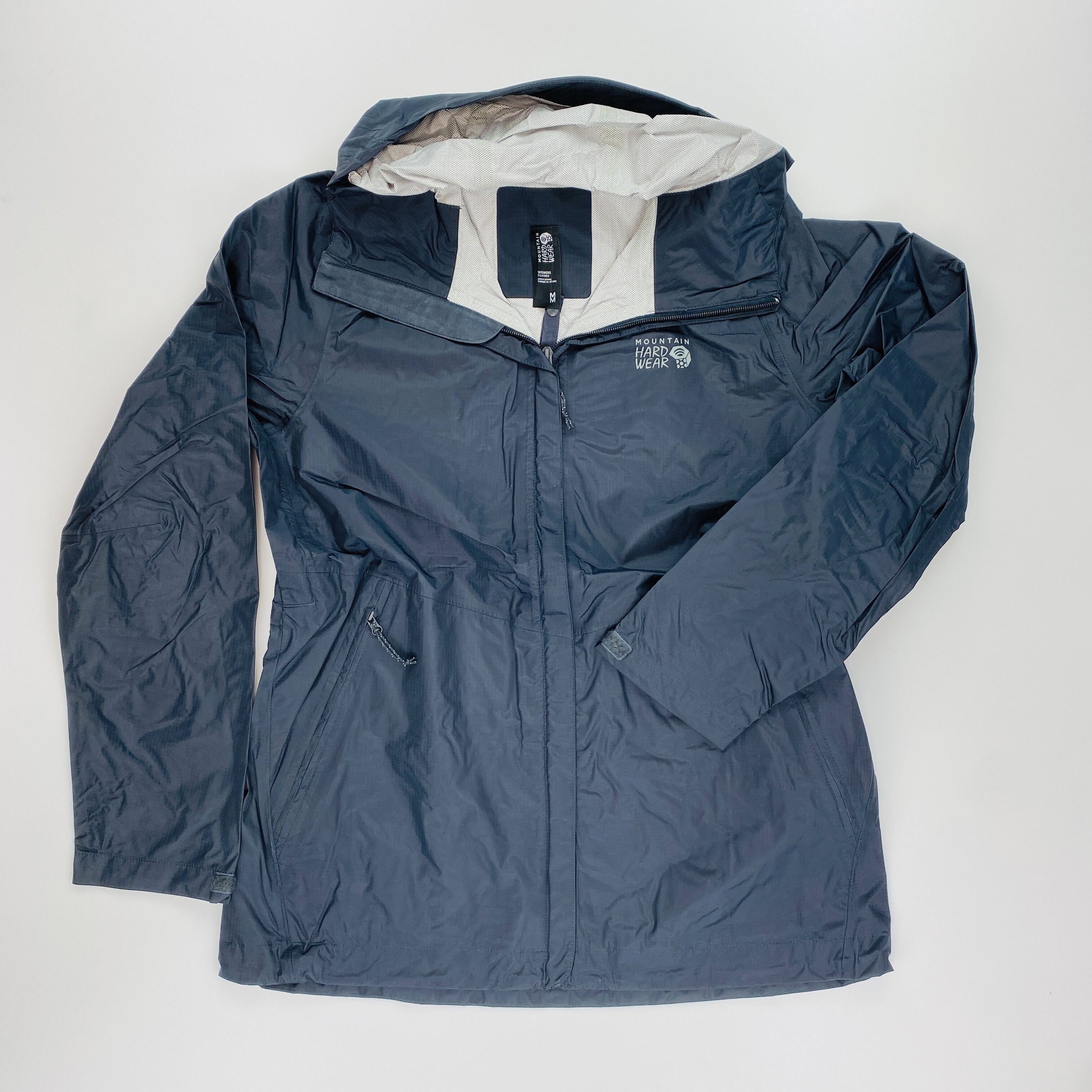 Mountain Hardwear Acadia Woman Jacket - Pre-owned Regnjakke - Damer - Sort - M | Hardloop