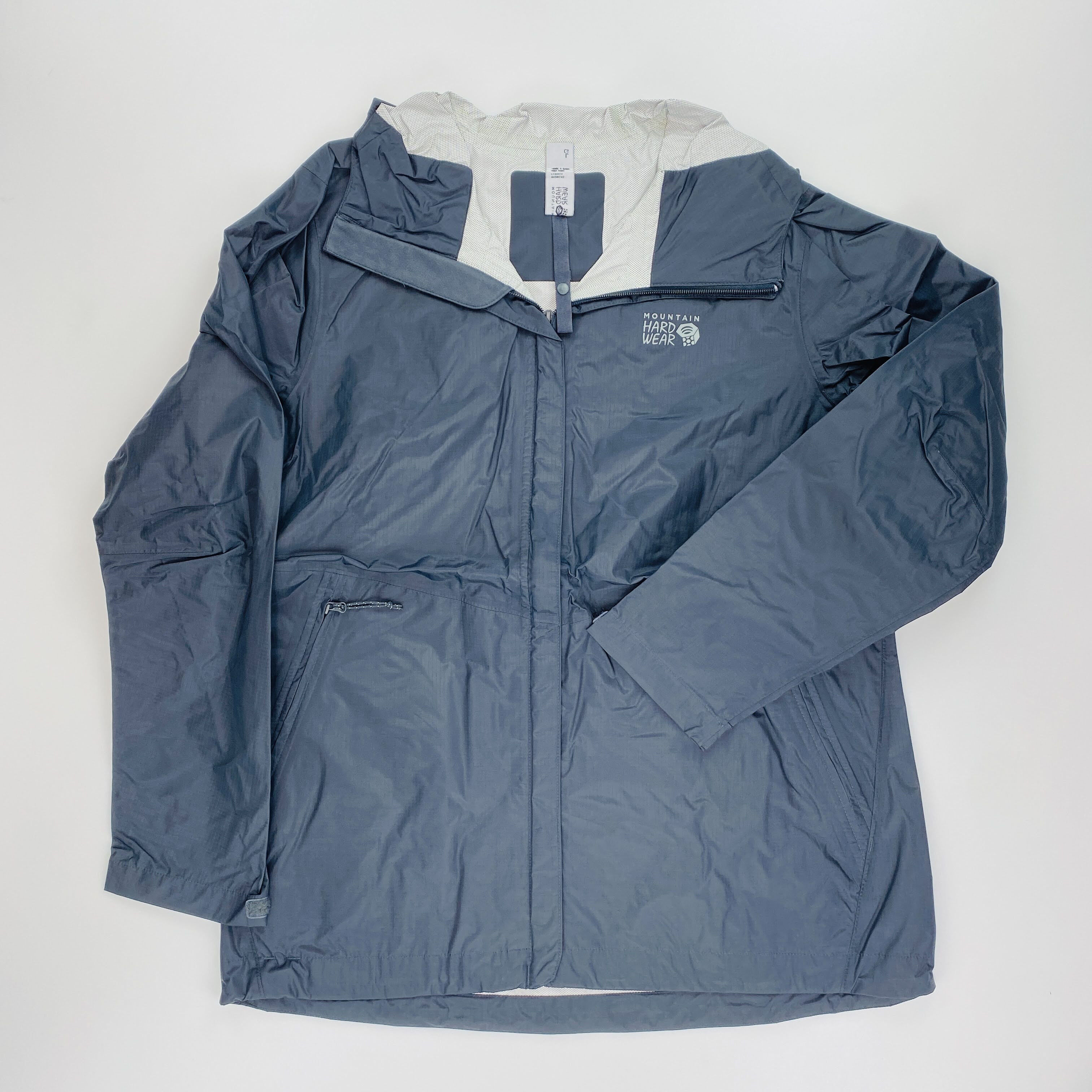 Mountain Hardwear Acadia Woman Jacket - Pre-owned Regnjakke - Damer - Sort - L | Hardloop
