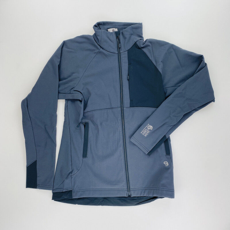 Mountain Hardwear Keele Woman Full Zip Jacket - Second Hand Softshell jacket - Women's - Gris - XS | Hardloop