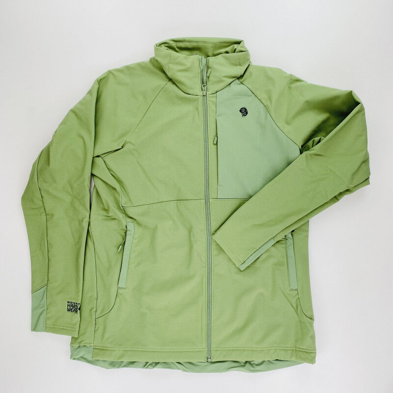 Mountain Hardwear Keele Woman Full Zip Jacket - Giacca softshell di seconda mano - Donna - Verde - L | Hardloop