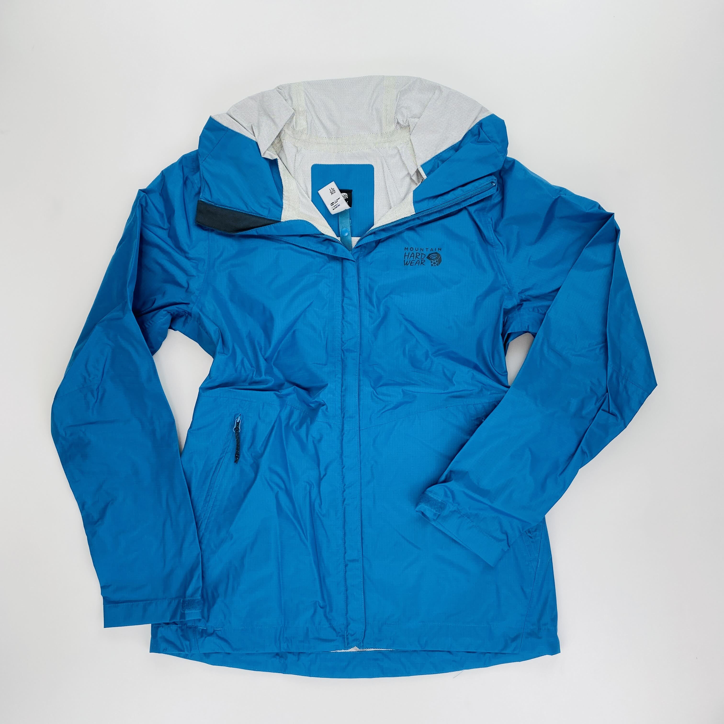 Mountain Hardwear Acadia Woman Jacket - Pre-owned Regnjakke - Damer - Blå olie - XS | Hardloop