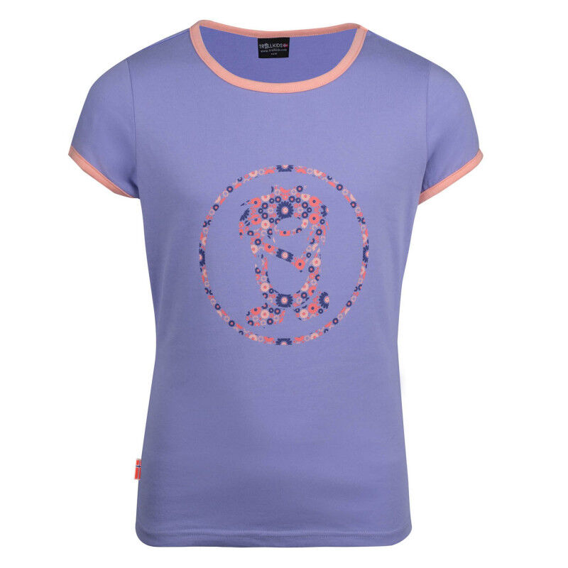 Trollkids Girls Flower Troll T - T-Shirt - Kind | Hardloop