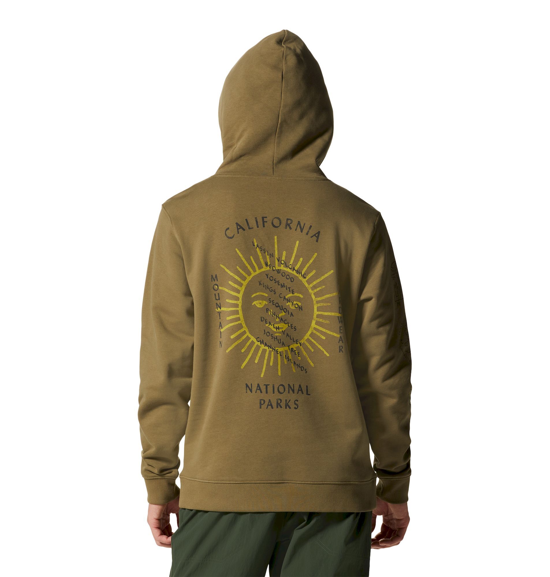 Mountain Hardwear CA National Parks Badges Pullover Hoody - Bluza z kapturem męska | Hardloop