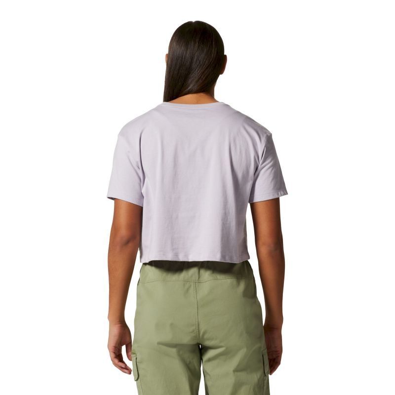 Mountain Hardwear Logo Crop Short Sleeve - Camiseta - Mujer | Hardloop